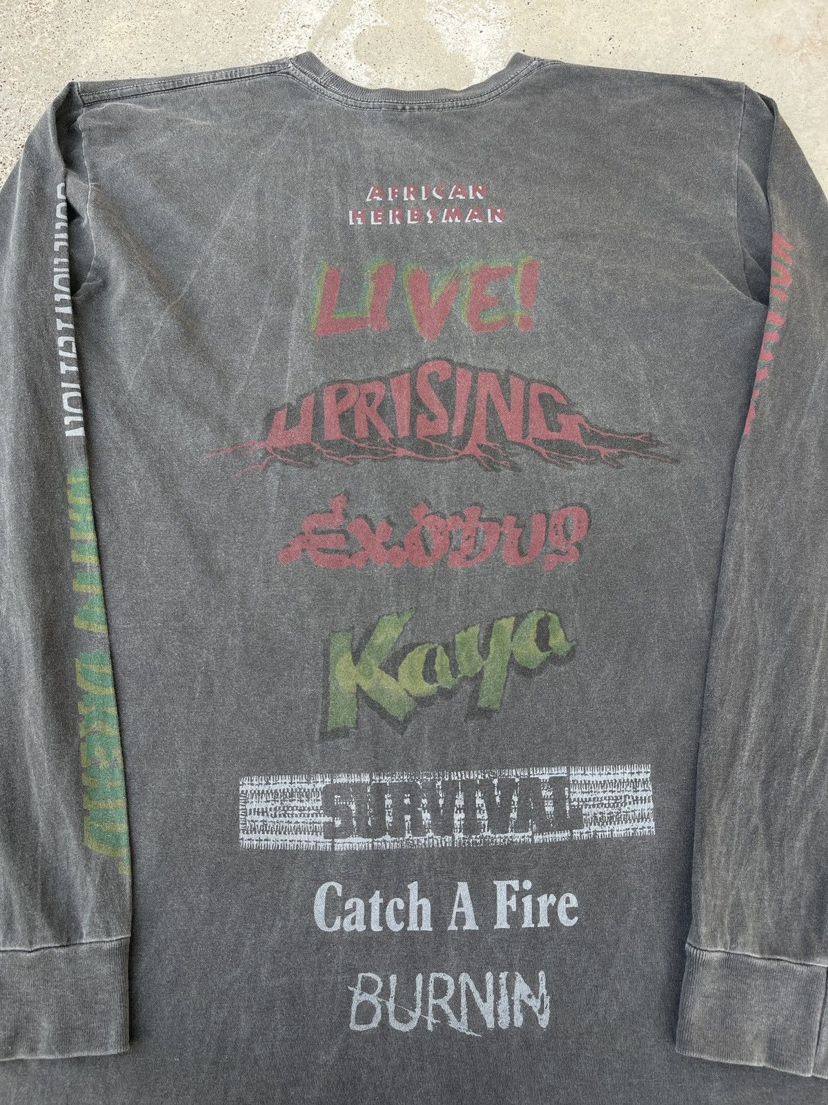 Bob Marley × Stussy × Vintage Vintage Stussy x Bob Marley Herbsman Pigment Collaboration Size US M / EU 48-50 / 2 - 8 Thumbnail