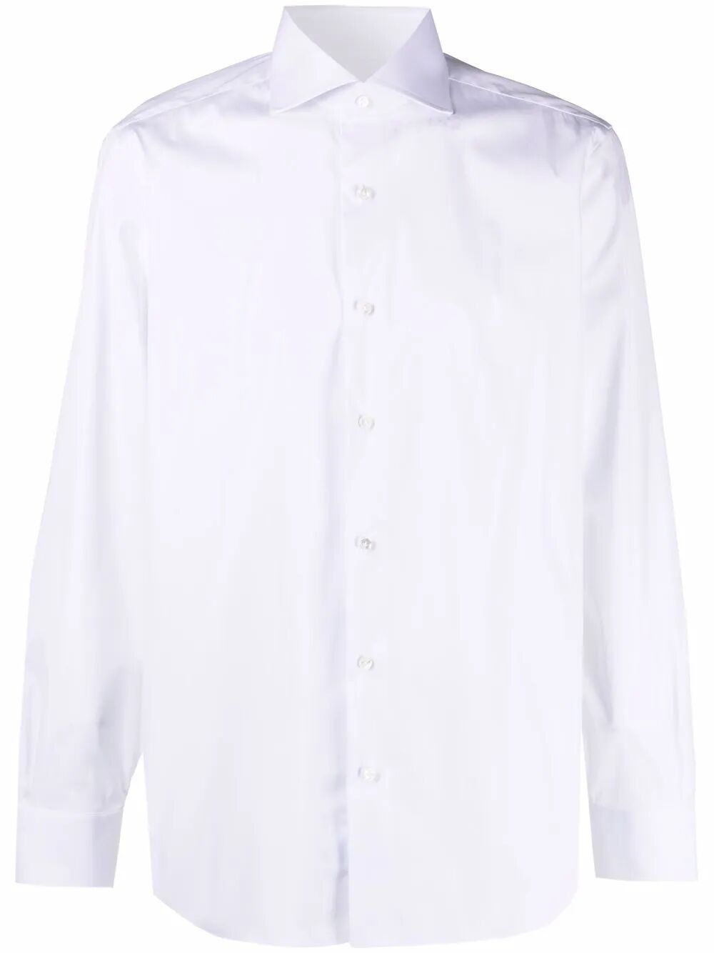 Barba Napoli "CLASSIC" POPELINE STRETCH SHIRT Size US M / EU 48-50 / 2 - 1 Thumbnail