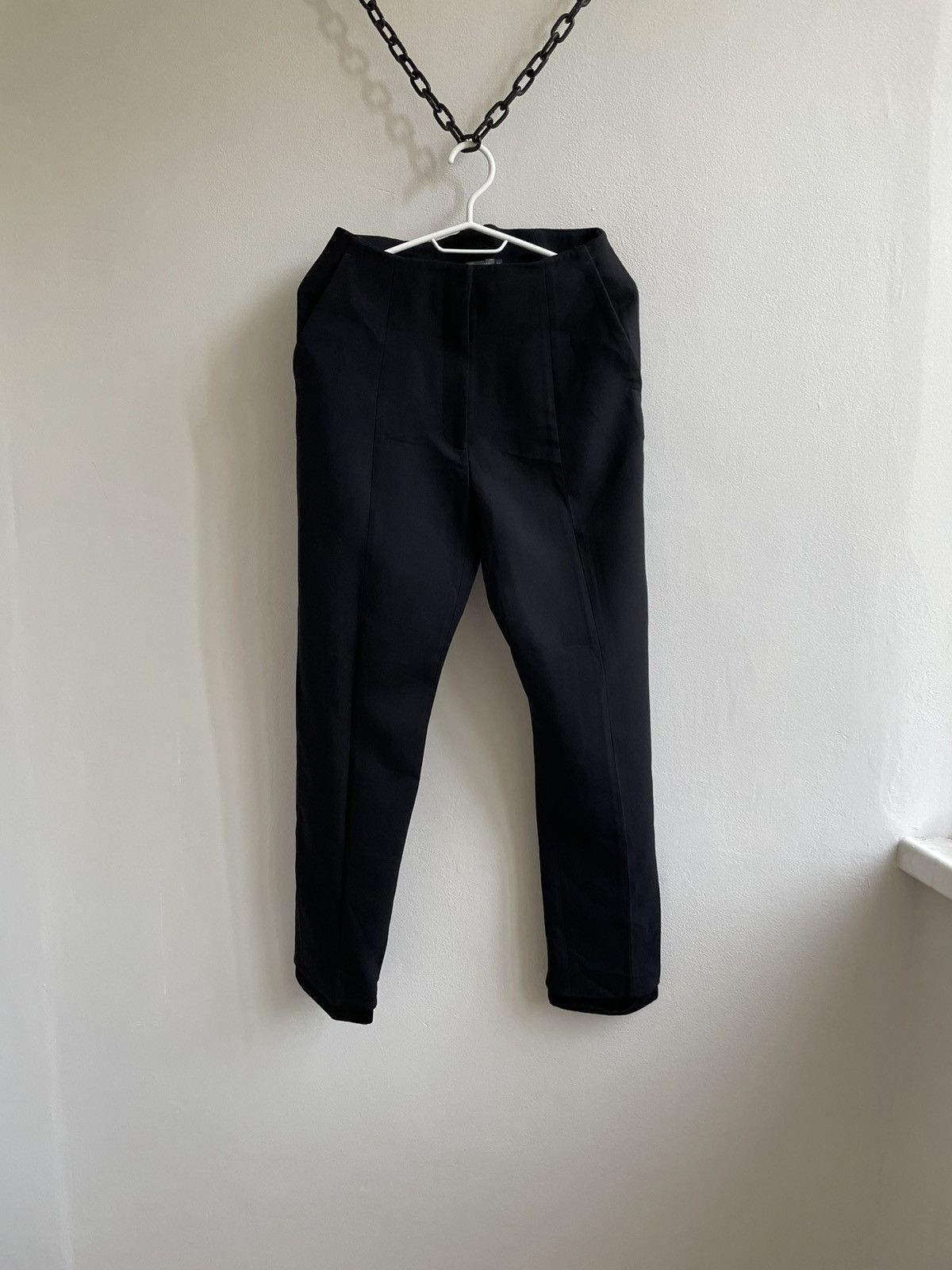 Alexander McQueen ALEXANDER McQUEEN Wool Silk 2016 Trouses Pants Size 26" / US 2 / IT 38 - 1 Thumbnail