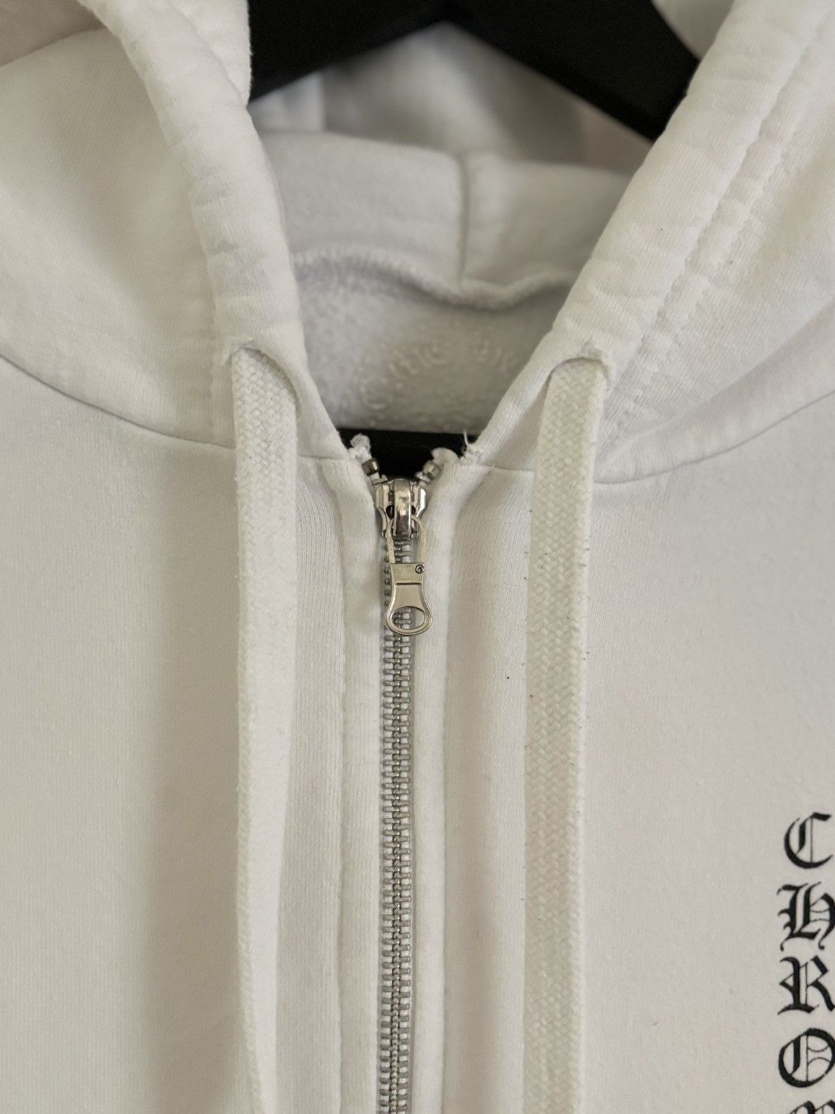 Chrome Hearts WHITE LOGO HOODIE Size US S / EU 44-46 / 1 - 4 Thumbnail