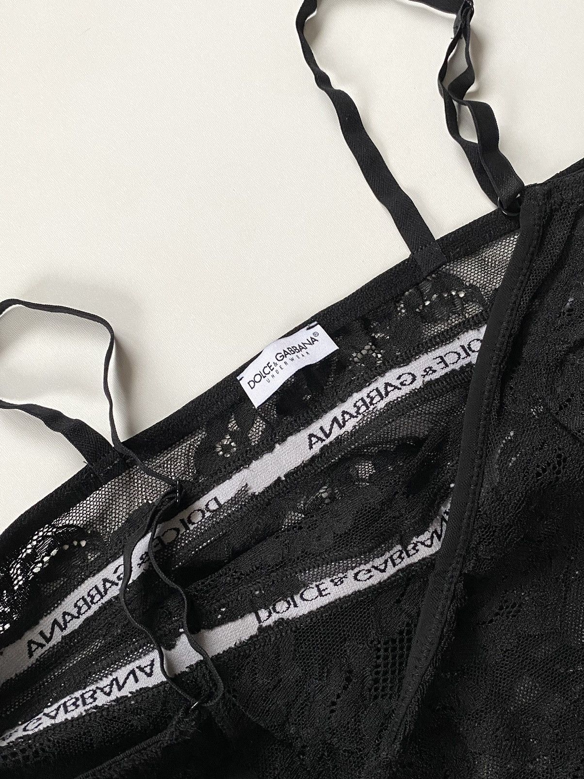Dolce & Gabbana Vintage Dolce&Gabbana Lace Bustier Camisole Top Size S / US 4 / IT 40 - 10 Thumbnail