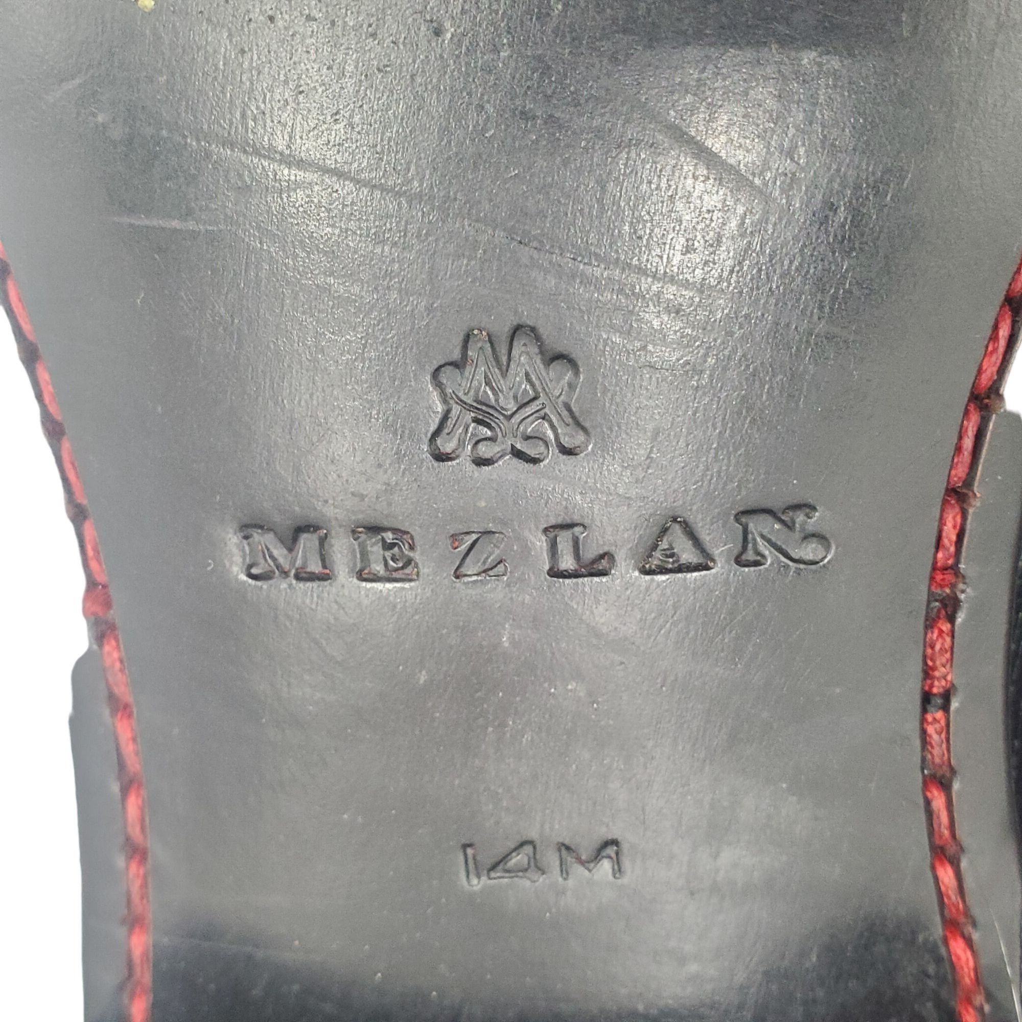 Mezlan Mezlan Cole ll Men's size 14 Black Iridescent Leather loafer Size US 14 / EU 47 - 12 Thumbnail