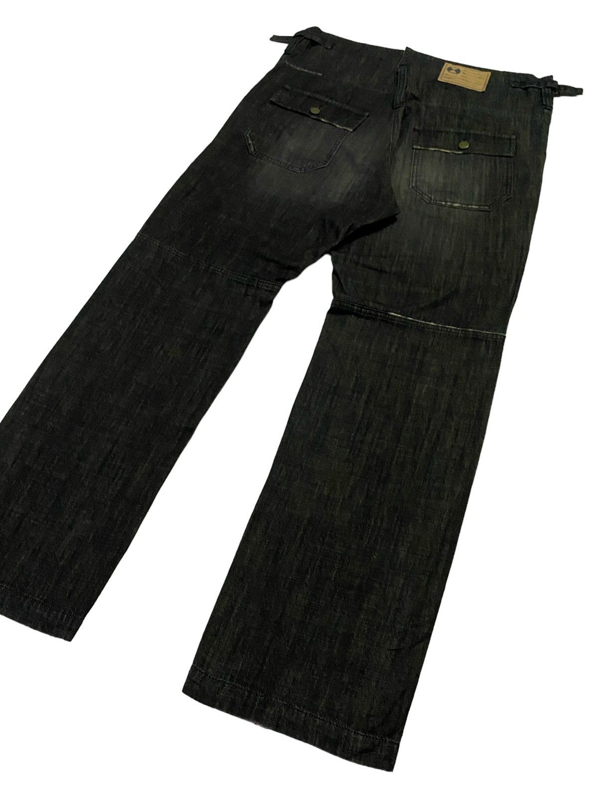 Final Home × Issey Miyake × Japanese Brand Rare🔥Final Home Denim Linen Pants Size US 34 / EU 50 - 25 Thumbnail