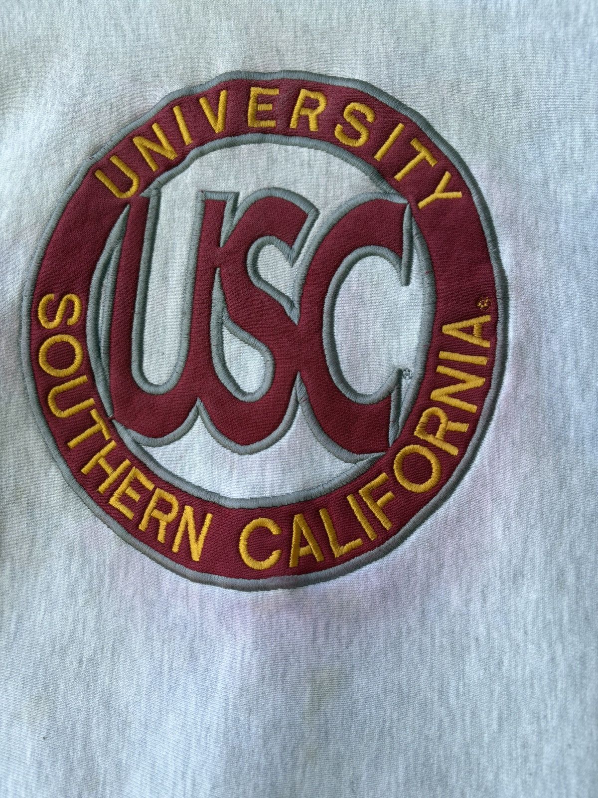 Vintage Vintage 90s USC Trojan Crewneck Sweatshirt Size US M / EU 48-50 / 2 - 3 Thumbnail