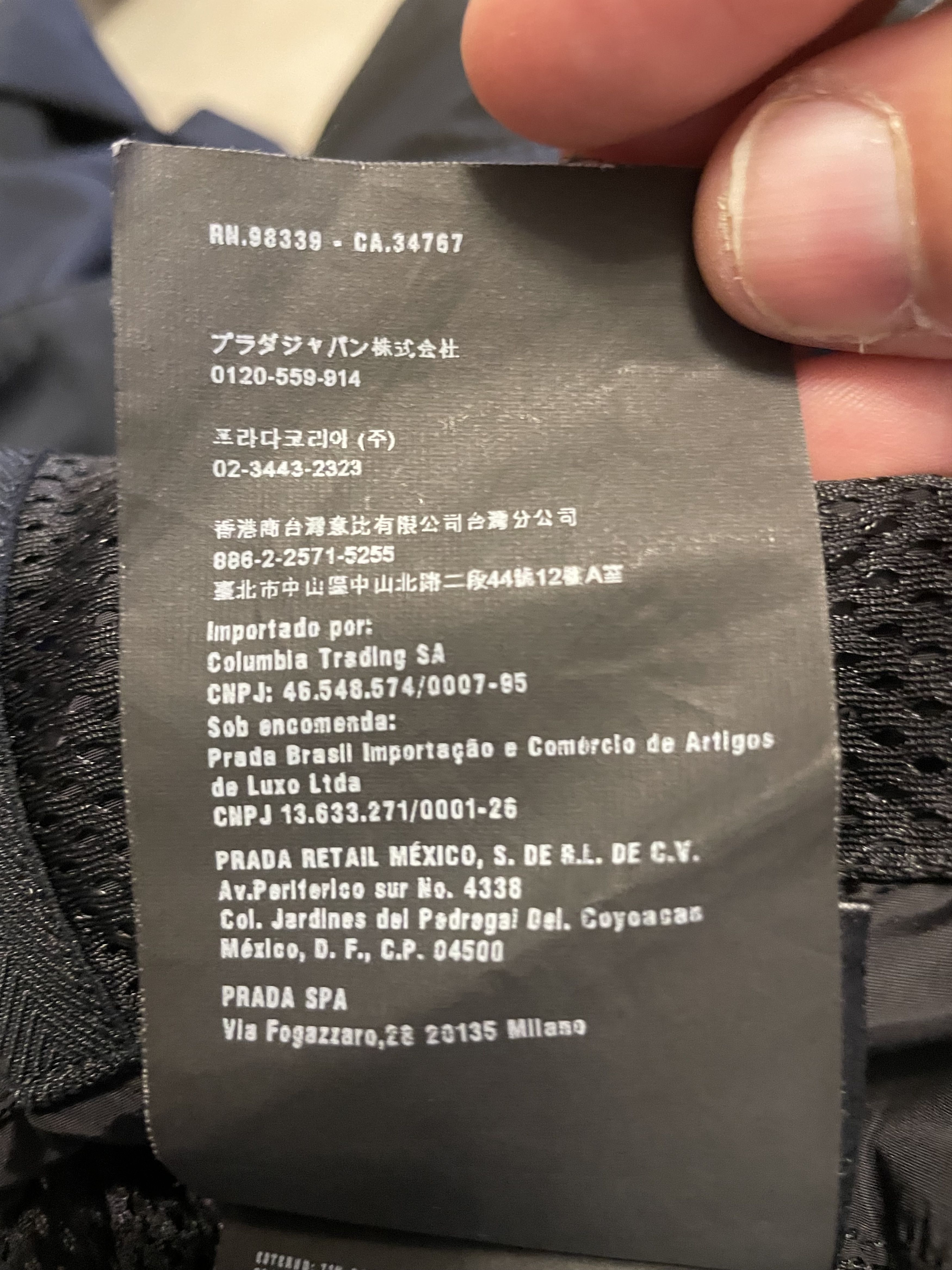Prada Prada Navy Blue Jacket w/ Hidden Hood – GORETEX Size US M / EU 48-50 / 2 - 8 Thumbnail