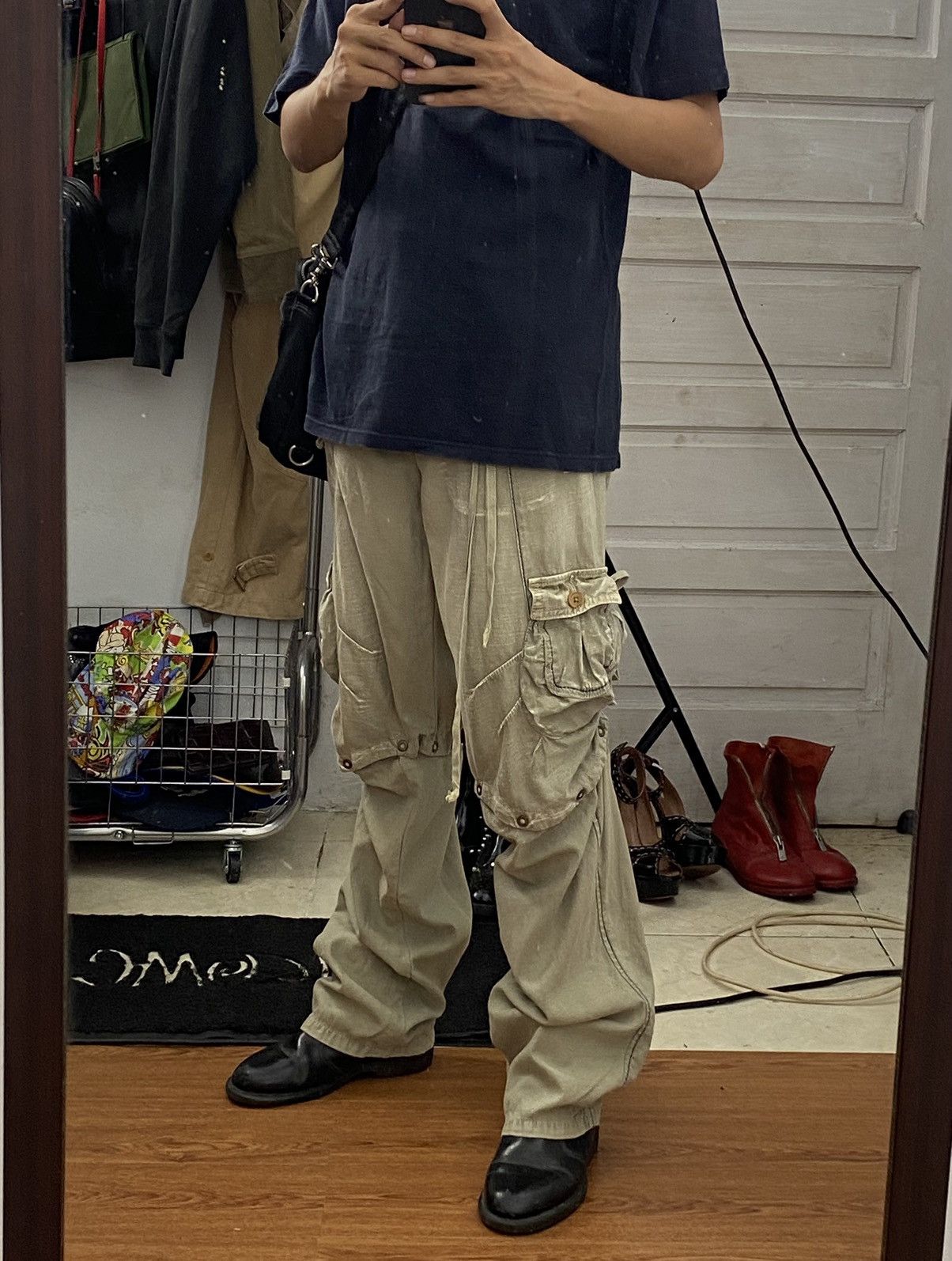 MARITHÉ FRANÇOIS GIRBAUD cargo pants Marithe + Francois Girbaud Cargo Pants - FTA® Vintage