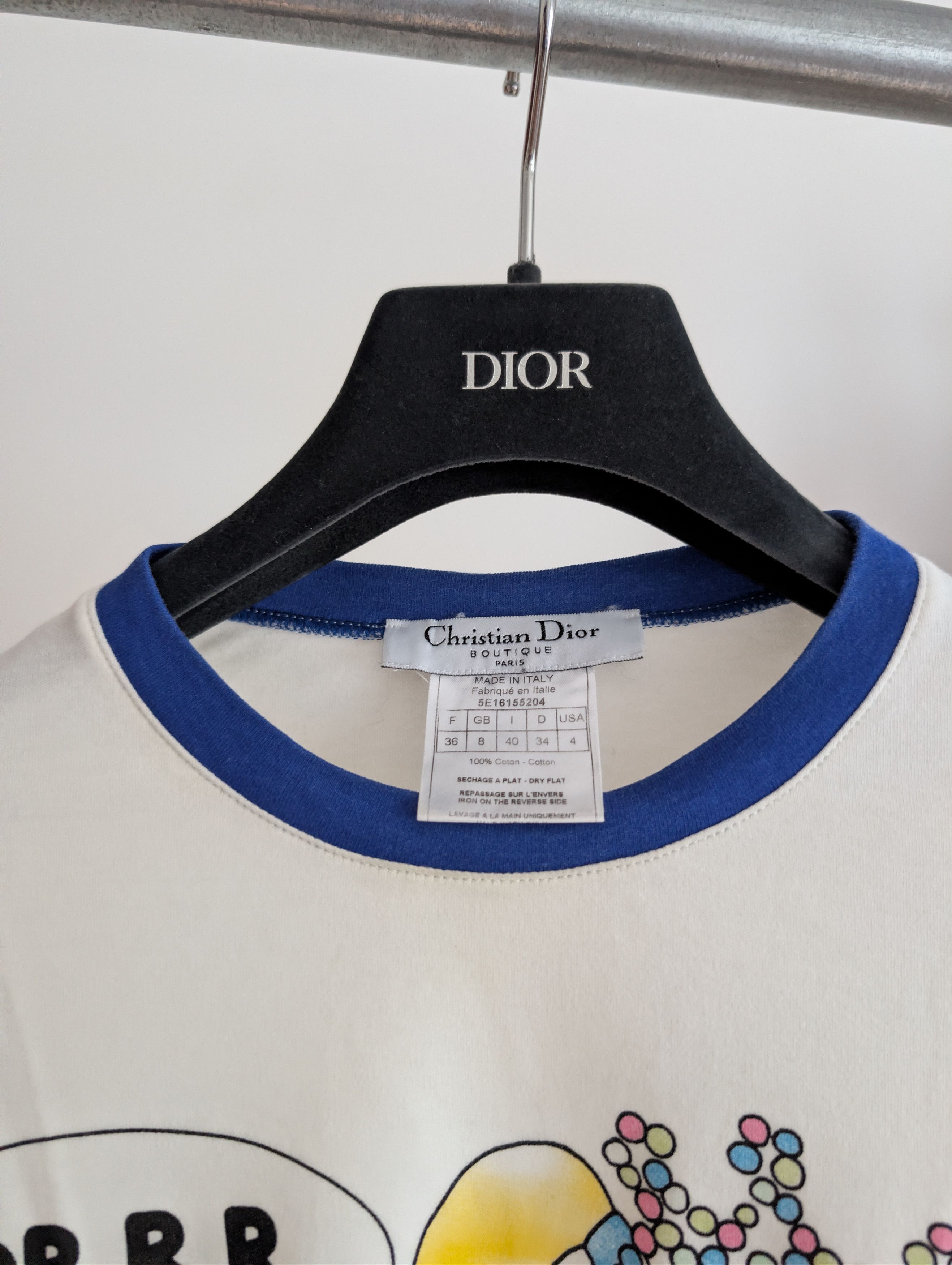 Dior Dior S/S 2005 "Cartoon Girl" Size XS / US 0-2 / IT 36-38 - 2 Thumbnail