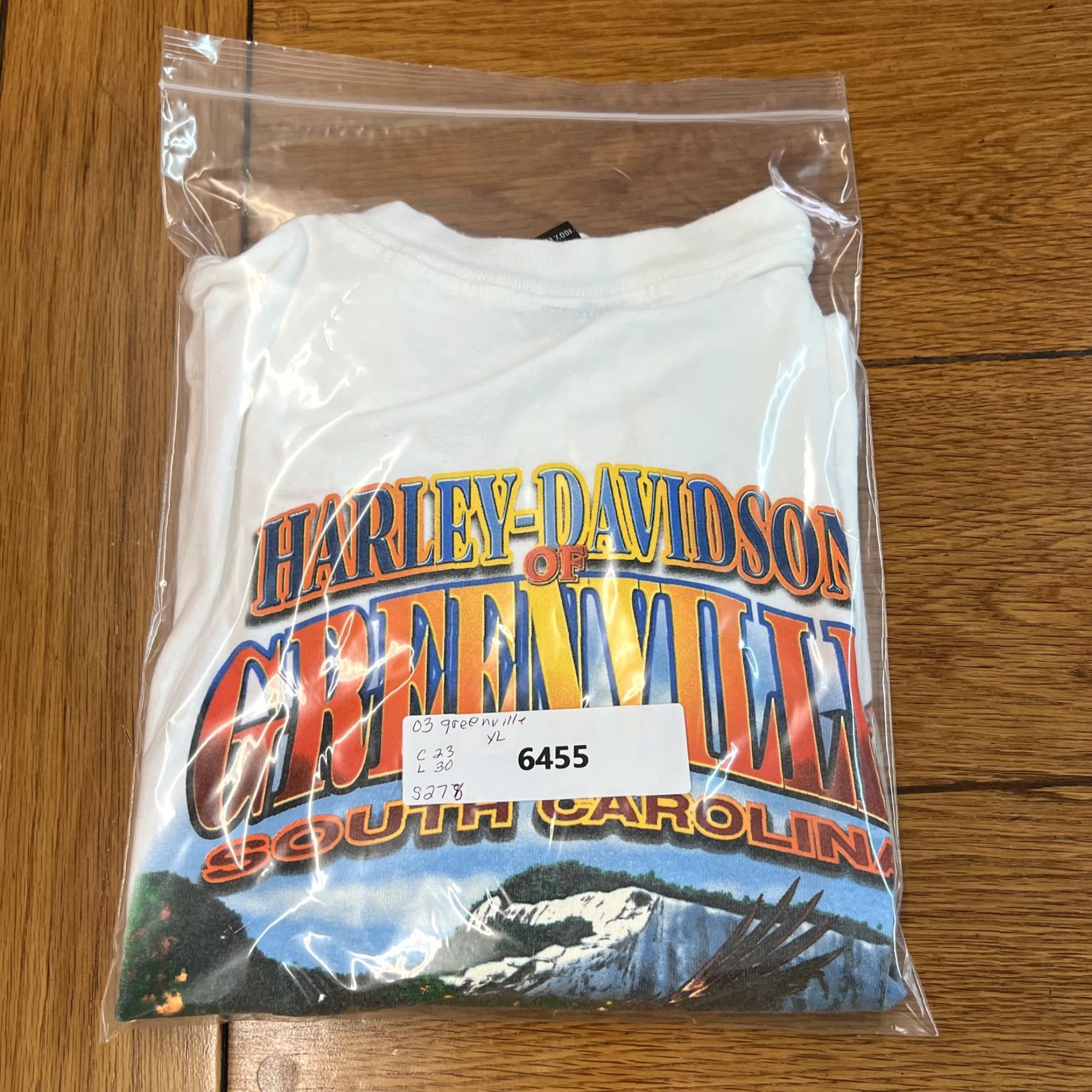 Harley Davidson Harley-Davidson T-Shirt Harley Davidson Motorcycle White 2003 Mens XL Cotton Crew Neck Short Sleeve Graphic Print Size US XL / EU 56 / 4 - 8 Thumbnail
