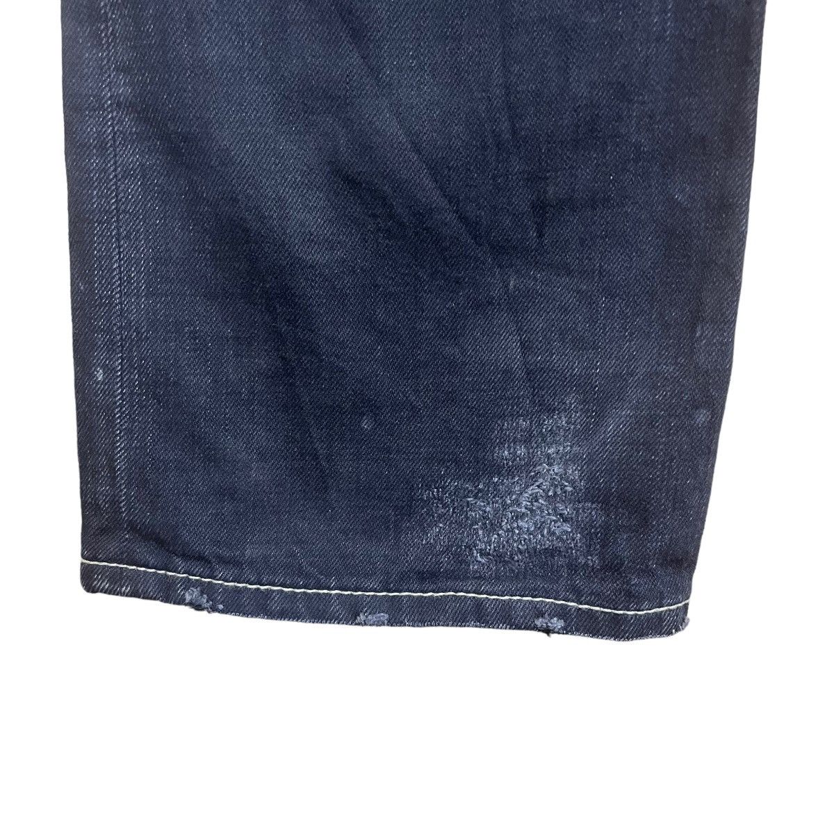 If Six Was Nine Hideaway Nicole Synthetic Leather Lowrise Bootcut Jeans Size US 32 / EU 48 - 13 Thumbnail