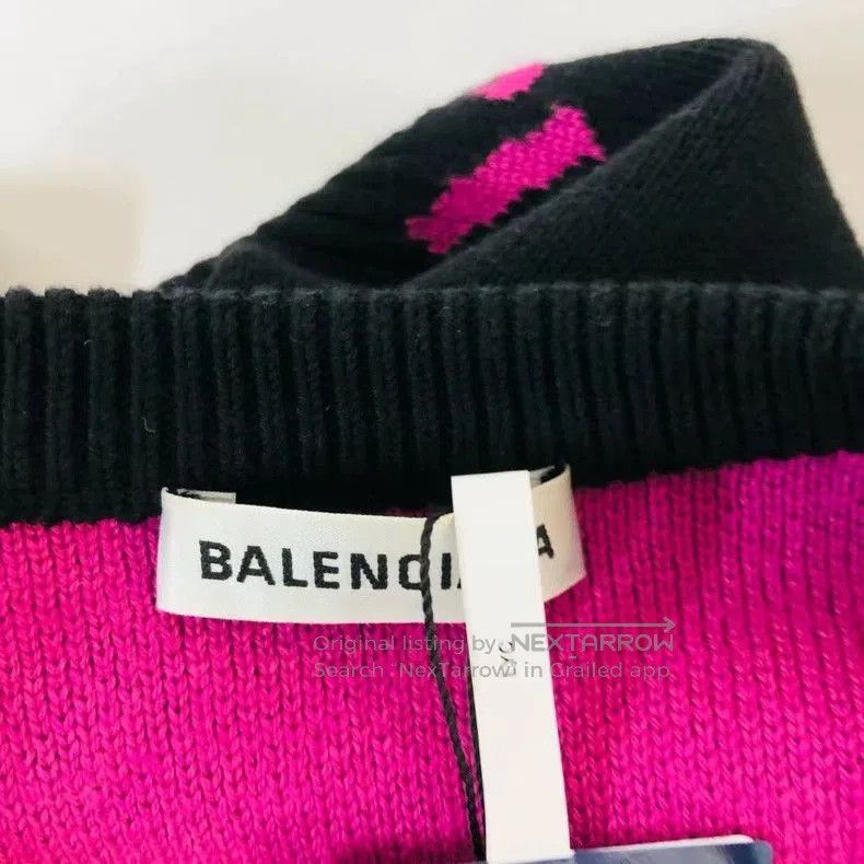 Balenciaga Balenciaga Logo Print Sweater S. Size US S / EU 44-46 / 1 - 3 Thumbnail