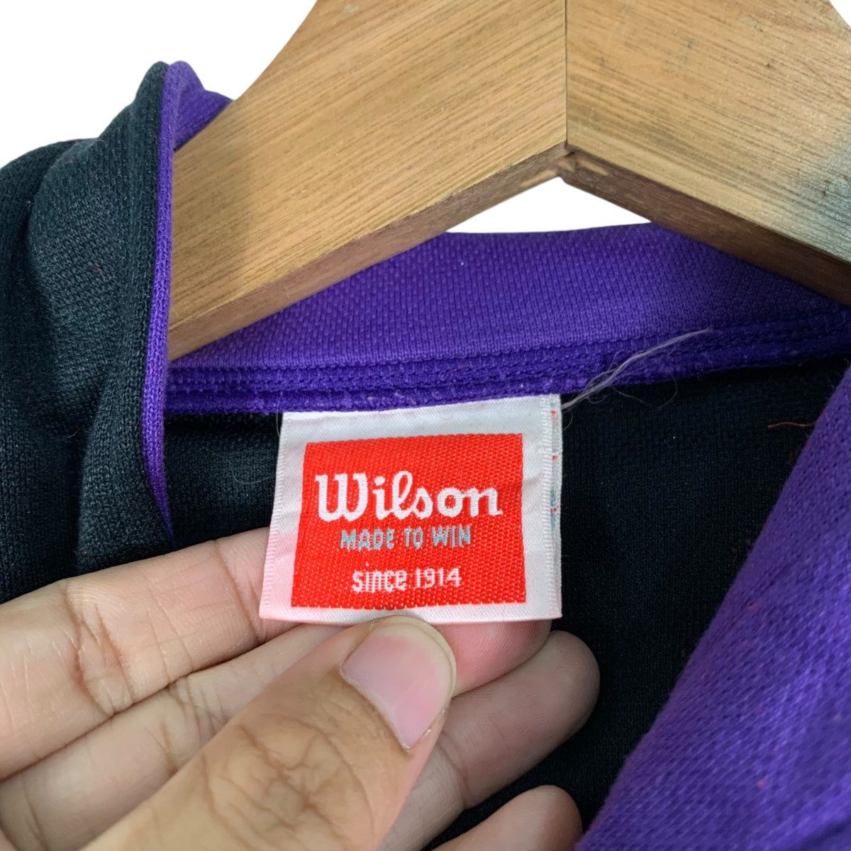 Wilson WILSON Big Logo Pullover Hoodies Polyester #1235-C56 Size US L / EU 52-54 / 3 - 13 Thumbnail