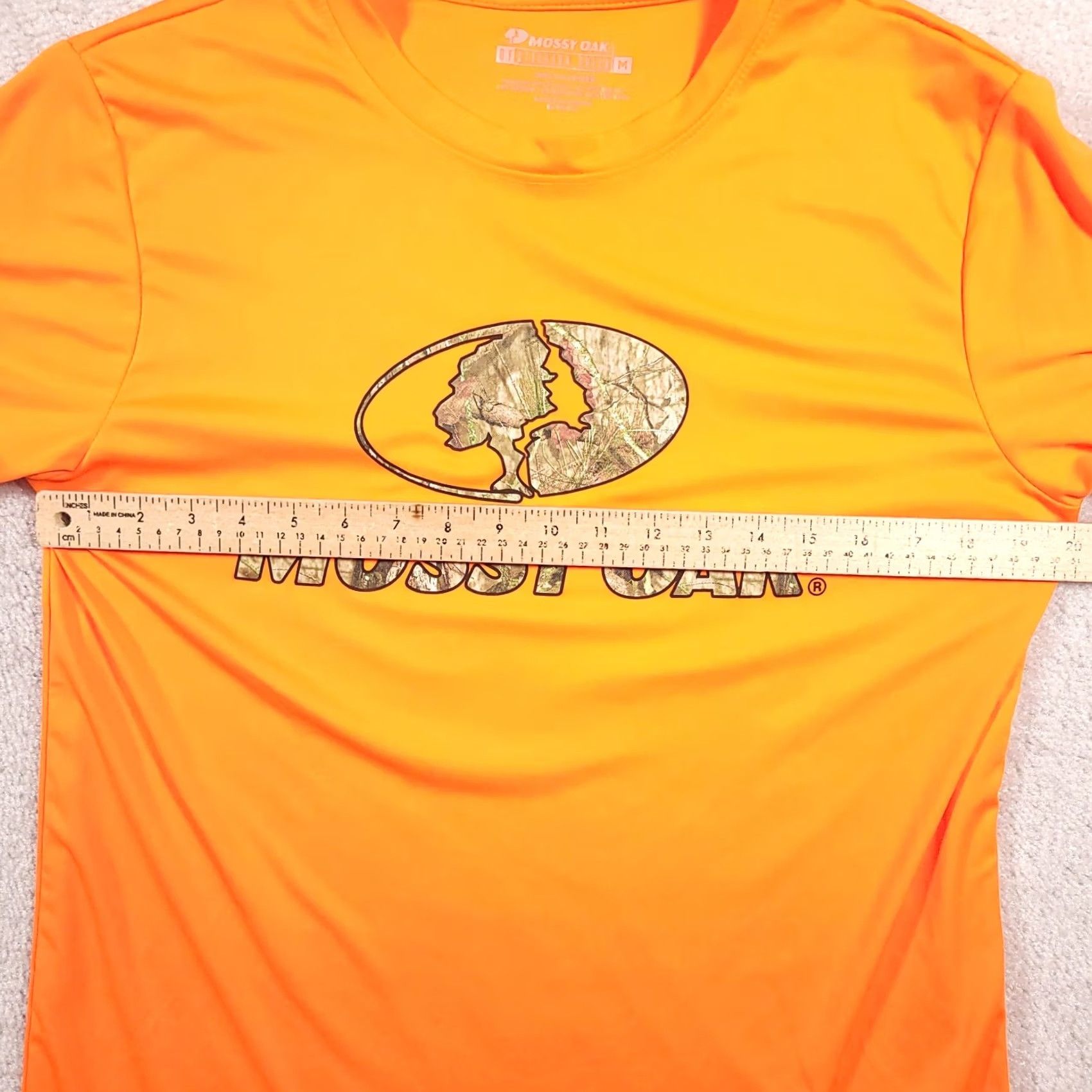 Vintage Mossy Oak Shirt Mens Medium Orange Staghorn Creek Short Sleeve Camo Logo Outdoor Size US M / EU 48-50 / 2 - 5 Thumbnail