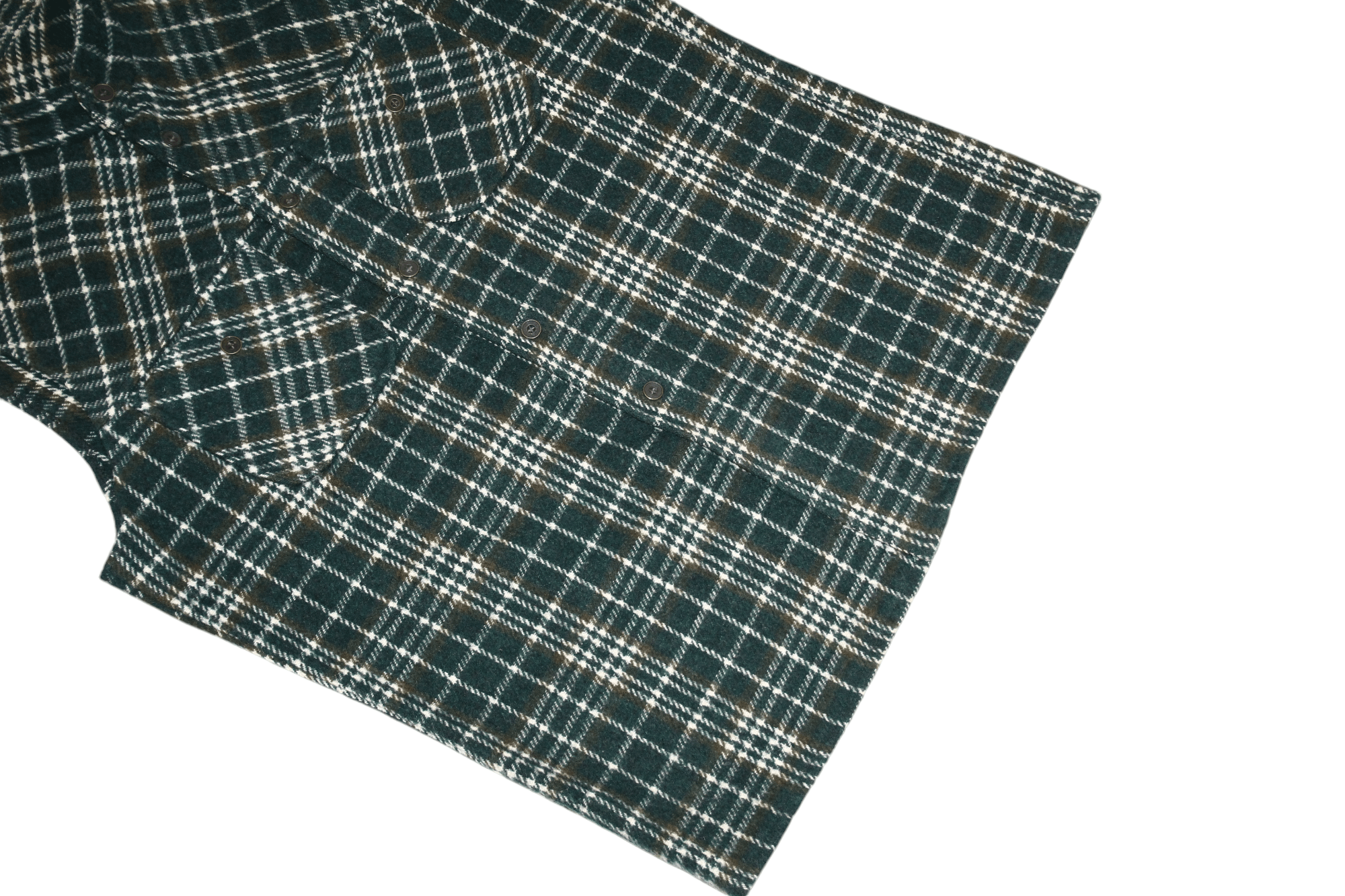 Christian Dior Monsieur Rodier Monsieur Paris Rugged Flannel Wool Lumberjack Shirt Size US L / EU 52-54 / 3 - 4 Thumbnail