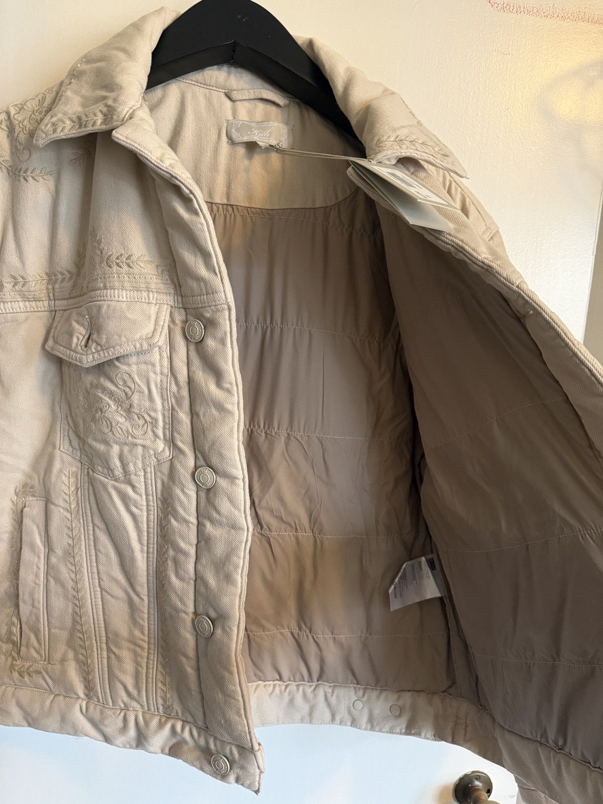 Kith NWT Kith Puffed Jase Denim Jacket- Session Size US XS / EU 42 / 0 - 10 Thumbnail