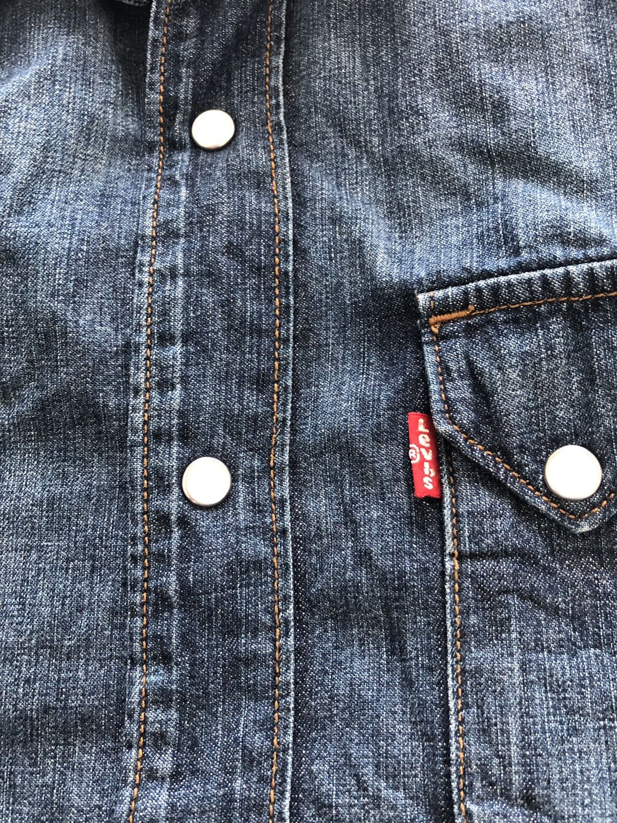 Levi's Levi’s indigo/blue long sleeves shirt Size US M / EU 48-50 / 2 - 3 Thumbnail