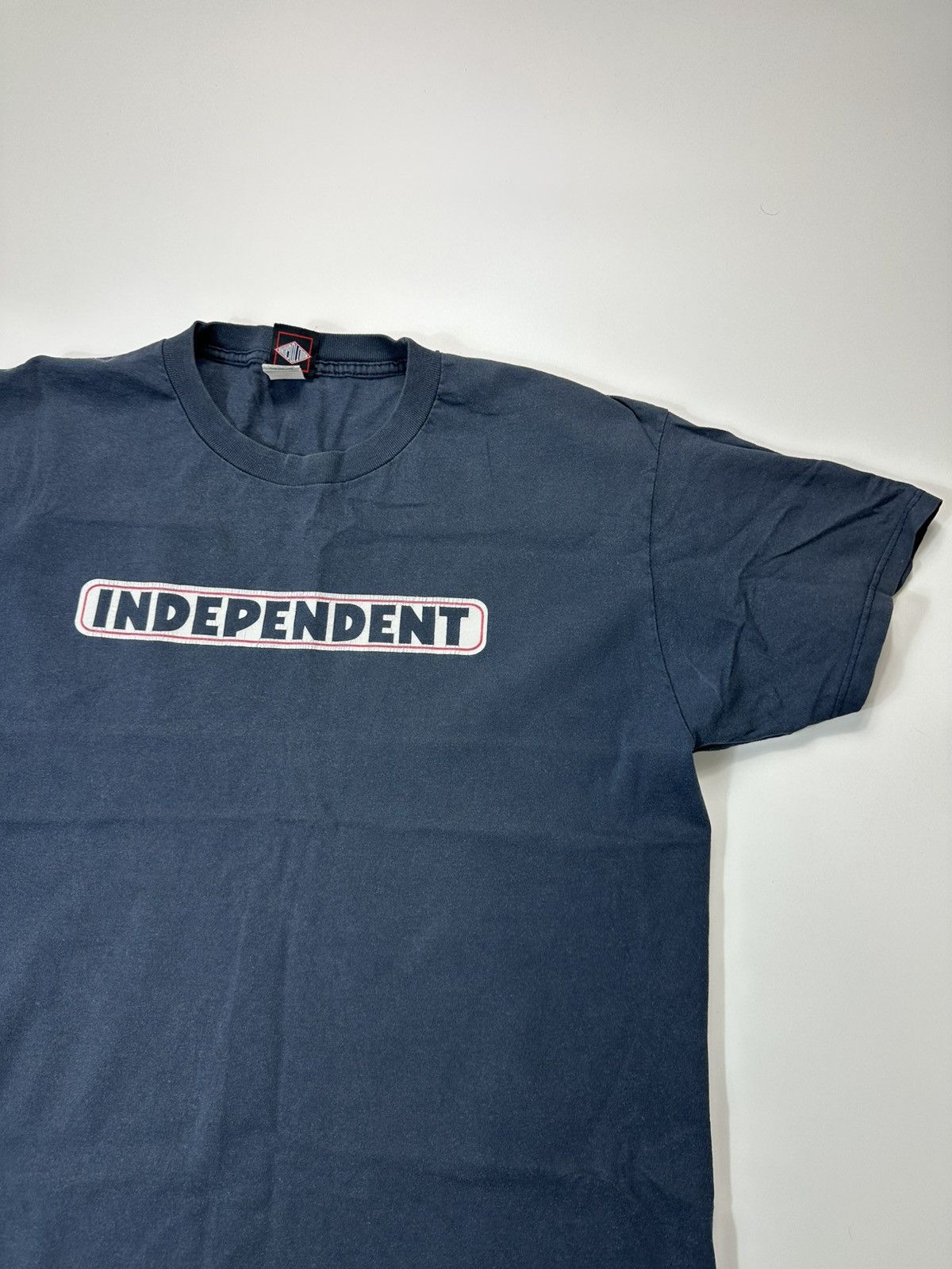 Independent Trading Co. 90's Independent T-shirt Centre Logo XL Size Blue Size US XL / EU 56 / 4 - 6 Thumbnail