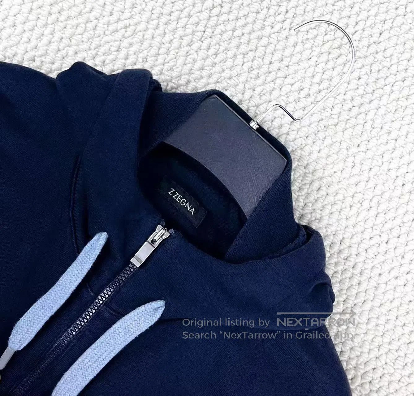 Ermenegildo Zegna ermenegildo zegna logo zip hoodie jacket. Size US L / EU 52-54 / 3 - 3 Thumbnail
