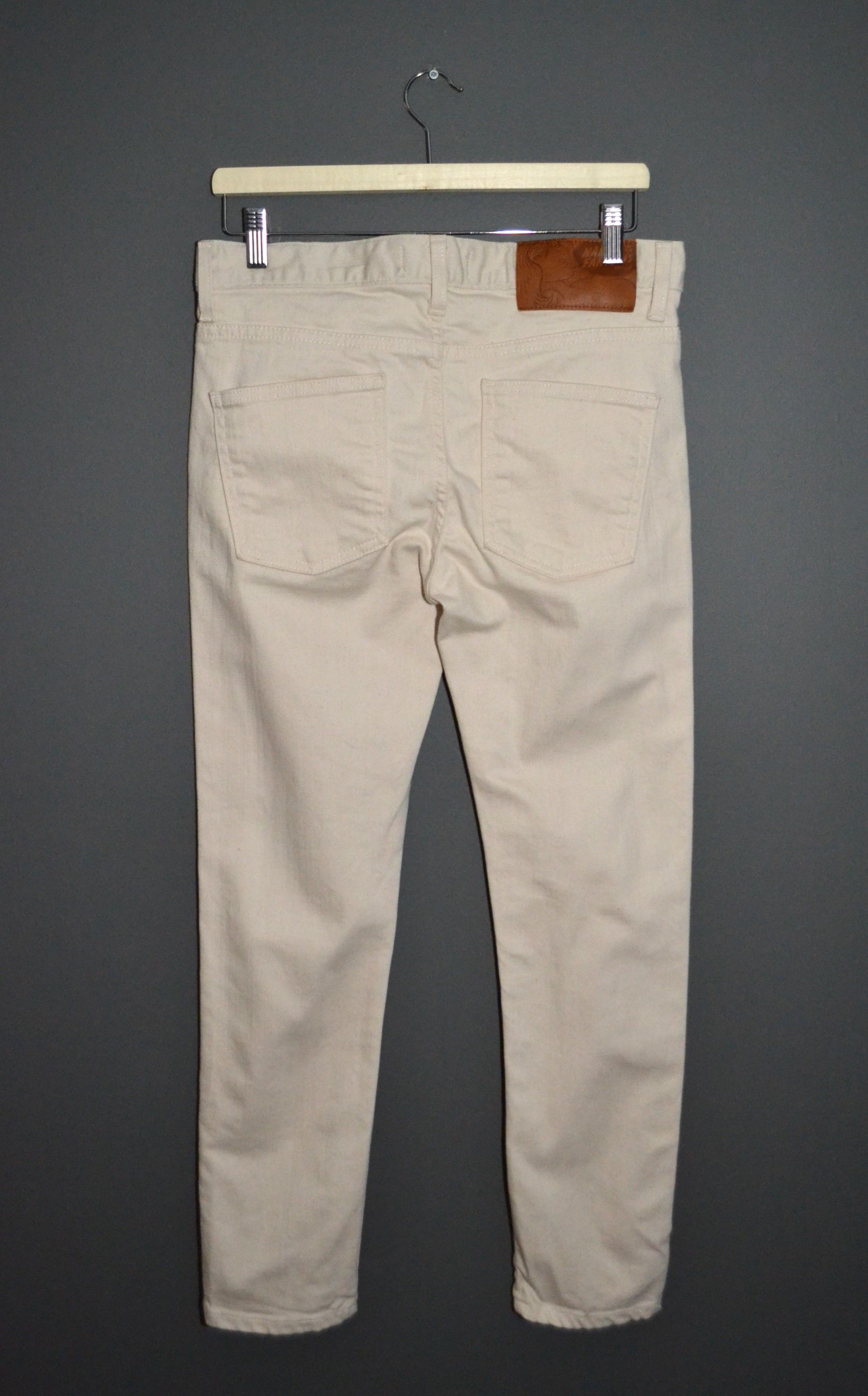 Naked & Famous Naked & Famous Super Guy Natural Seed Denim 31 Jeans Size US 31 - 2 Thumbnail