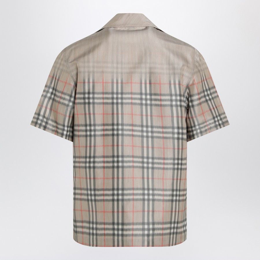 Burberry o1d2blof0226 Check Pattern Shirt in Beige Size US M / EU 48-50 / 2 - 2 Thumbnail