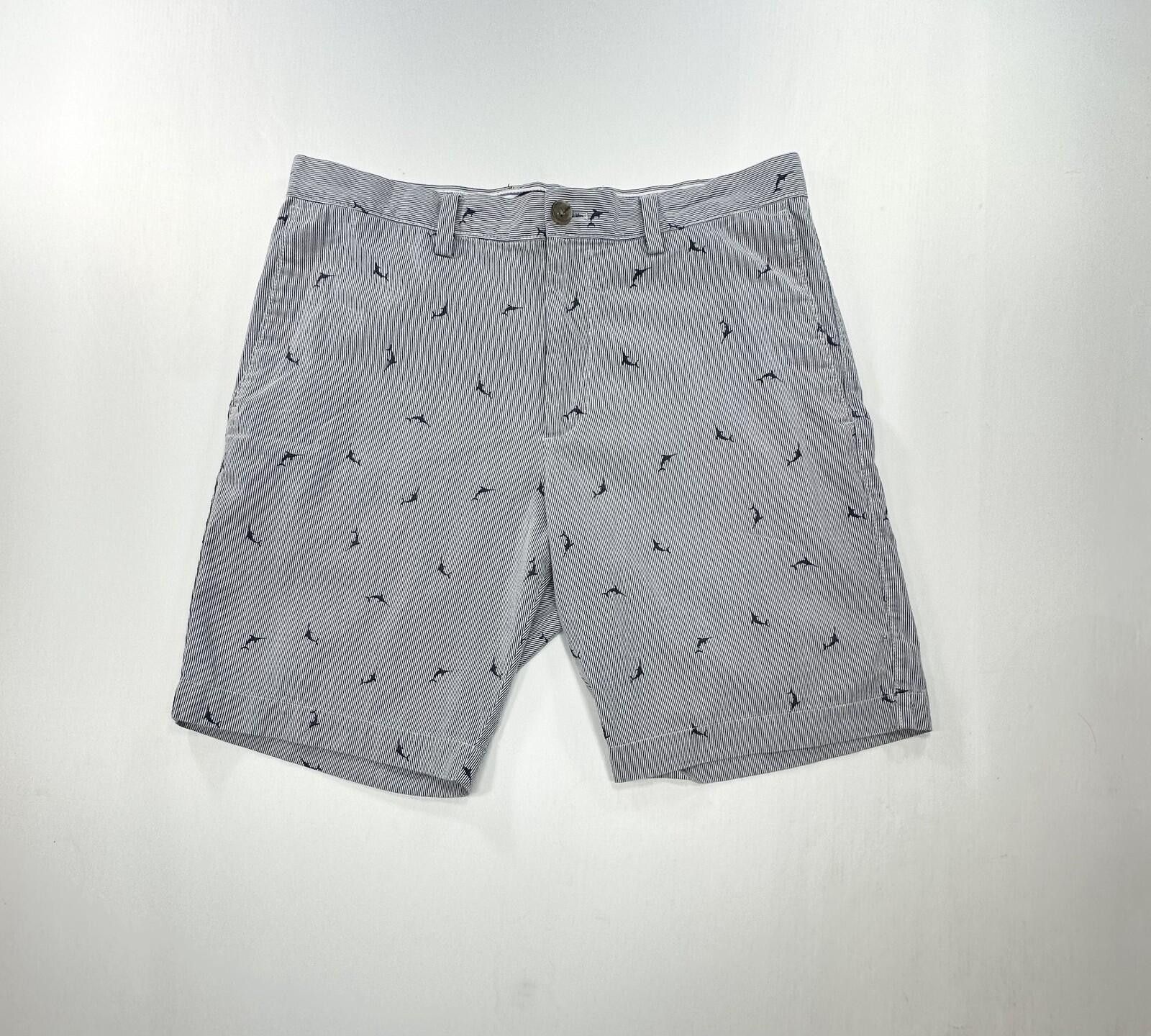 Gap Banana Republic Flat Cotton Marlin Chino Shorts Gray Mens 33 Size US 38 / EU 54 - 1 Thumbnail