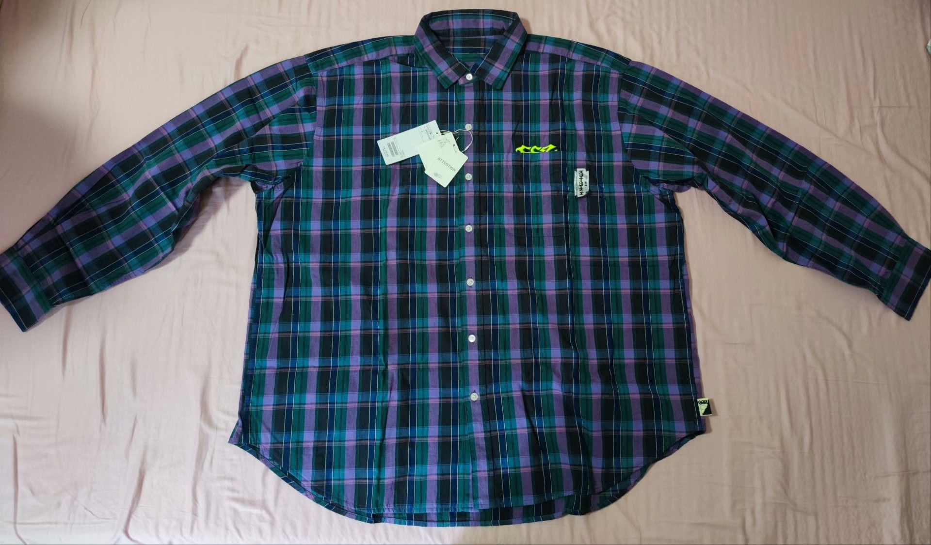 Beams Japan BEAMS JAPAN SSZ Madras Long Sleeve Shirt Size US S / EU 44-46 / 1 - 1 Thumbnail
