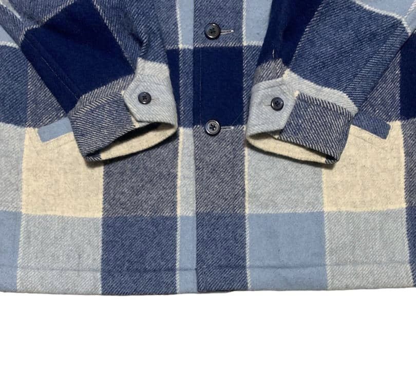 Japanese Brand Vintage Fukuzo Yokohama Plaid Wool Flannel Shirt Jacket Size US M / EU 48-50 / 2 - 3 Thumbnail