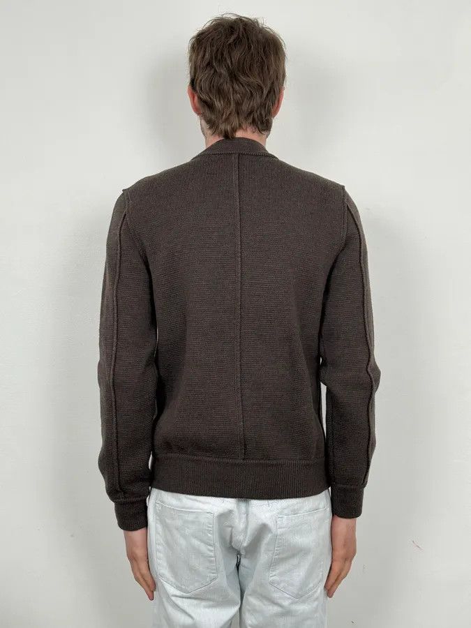 Dolce & Gabbana 2000s Dolce & Gabbana Brown Classy Zip-up Sweater Size US S / EU 44-46 / 1 - 3 Thumbnail