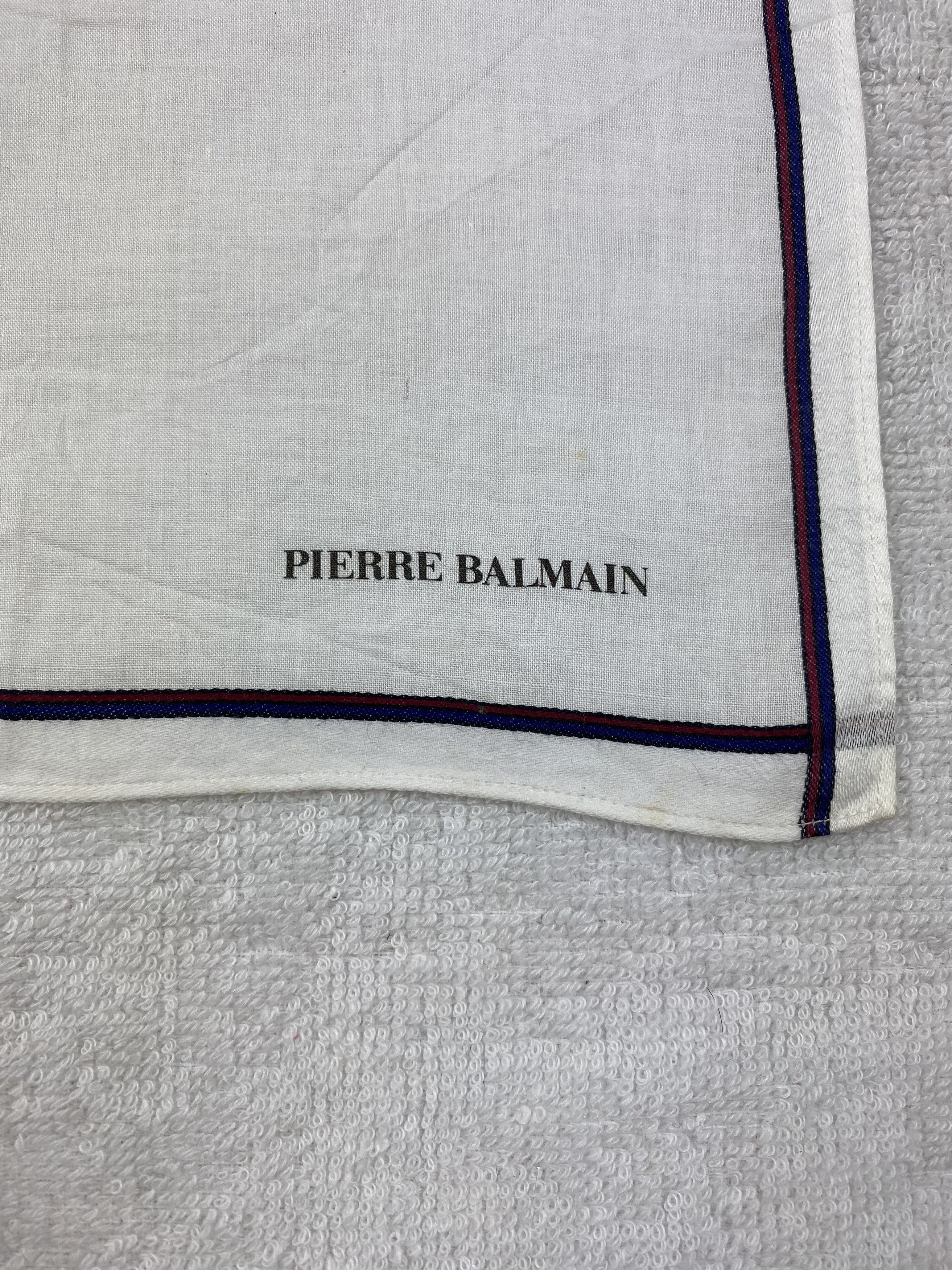 Pierre Balmain × Vintage Pierre Balmain Handkerchief / Bandana / Neckerchief Size ONE SIZE - 5 Thumbnail