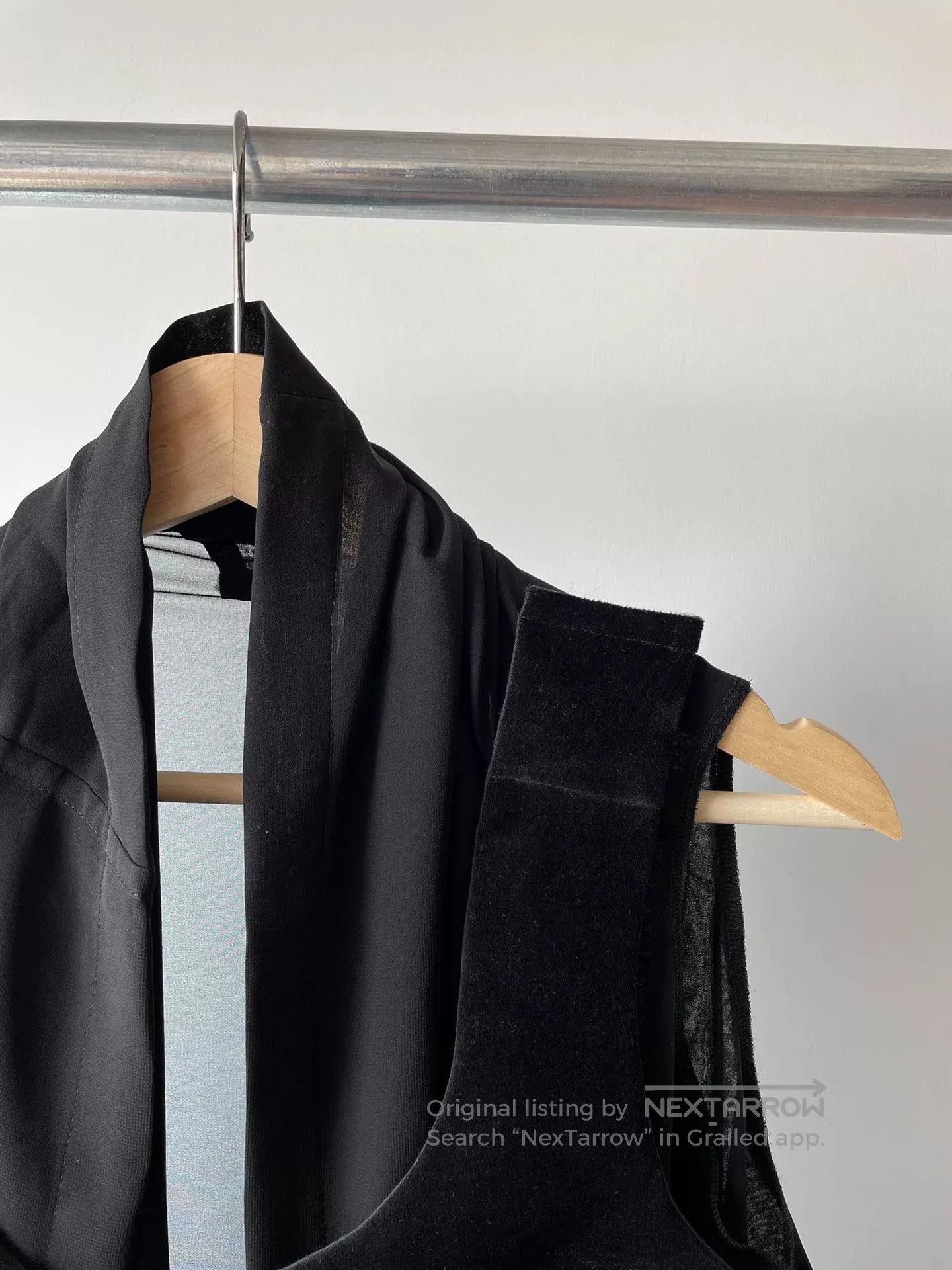 Comme des Garcons Comme des Garcons 19AW Velvet Tulle Vest. Size S / US 4 / IT 40 - 3 Thumbnail