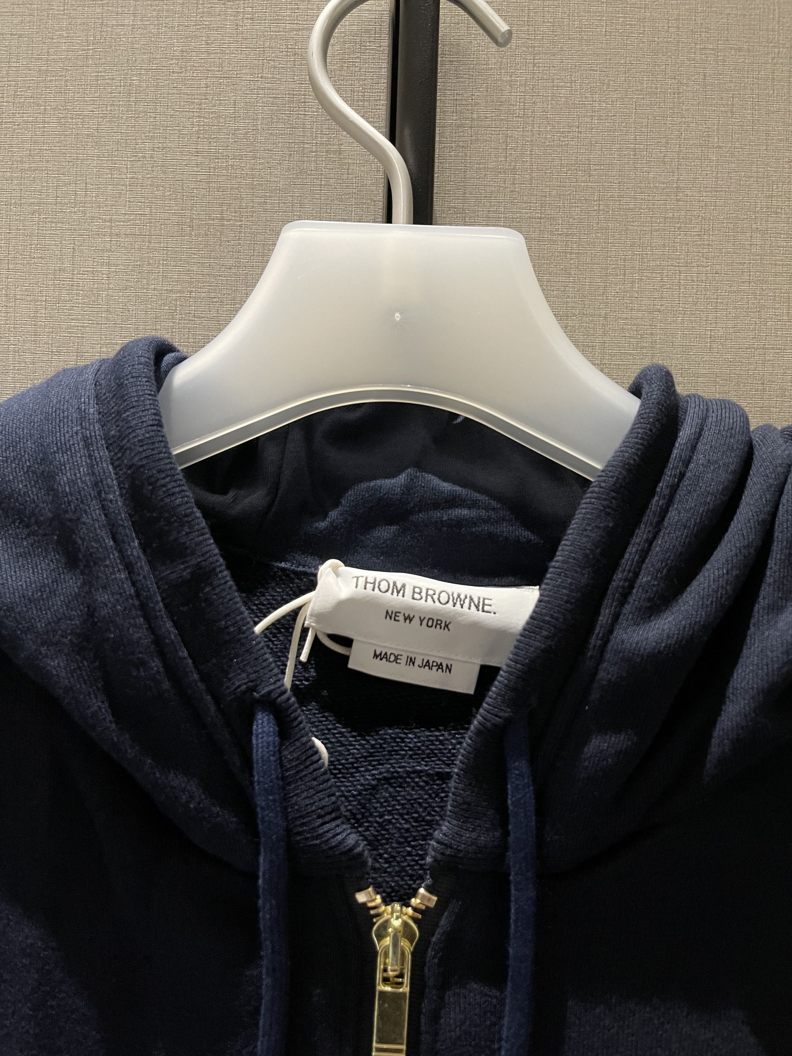 Thom Browne Thom Browne Zip Hoodie Navy Size US M / EU 48-50 / 2 - 2 Thumbnail