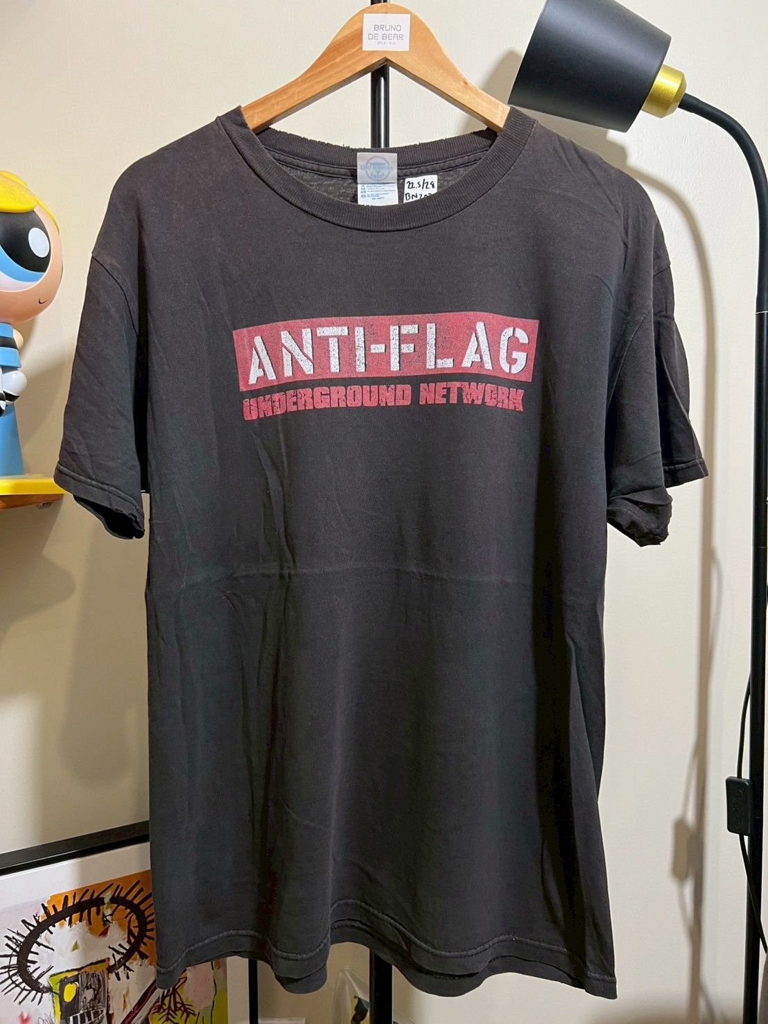 Band Tees × Vintage Vintage 2001's Anti-Flag Underground Network Punk Y2K bnz02 Size US M / EU 48-50 / 2 - 3 Thumbnail