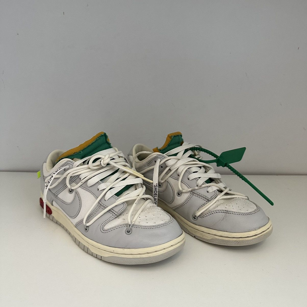 Nike × Off-White Nike Dunk Low Off-White Dunk Lot 49 | Grailed