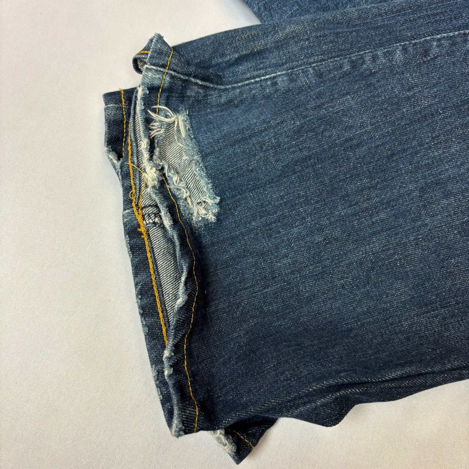G-Star G Star Raw S.C. A Crotch Mix Patch Straight Jeans 33x31.5 Size US 33 - 12 Thumbnail