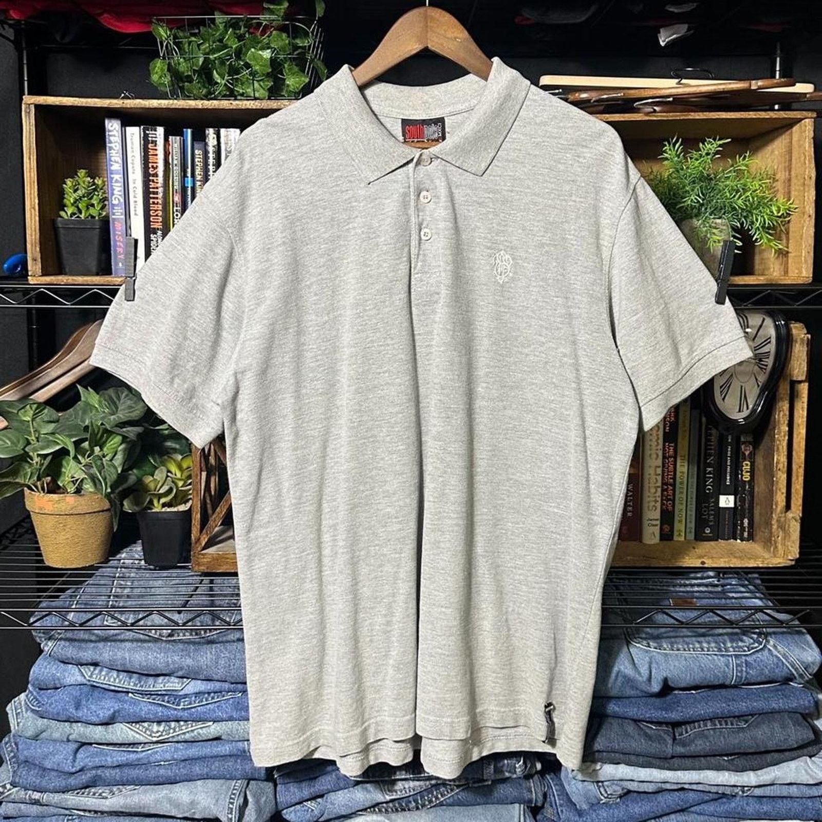 Southpole Vintage Y2K Southpole Button Up Polo Tee Men 2XL 2000s Shirt Size US XXL / EU 58 / 5 - 1 Thumbnail