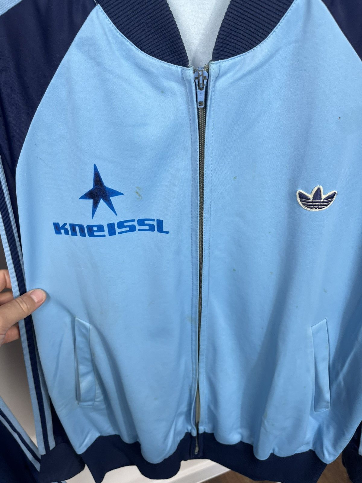 Adidas × Vintage Vintage Adidas Track Suit Jacket Pants Kneissl Team 70s Size US M / EU 48-50 / 2 - 7 Thumbnail