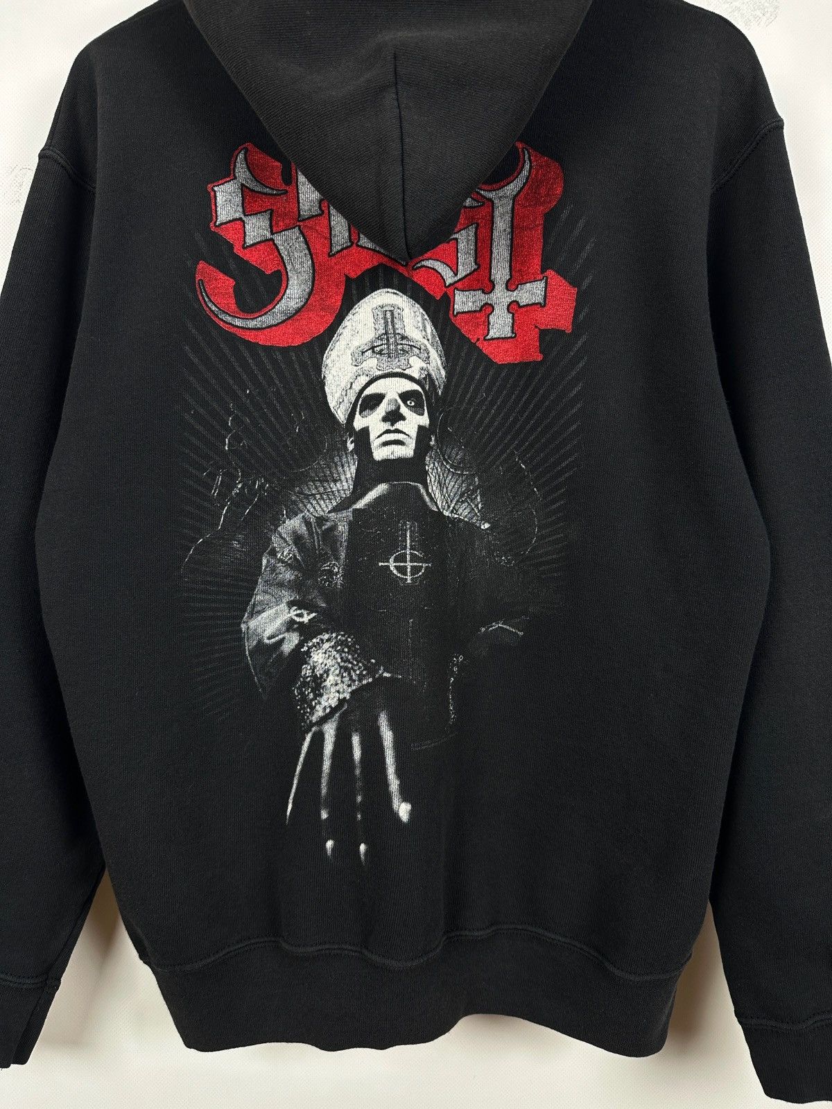 Band Tees Vintage Ghost Papa Emeritus Faded Black Zip Up Band Hoodie Size US M / EU 48-50 / 2 - 5 Thumbnail