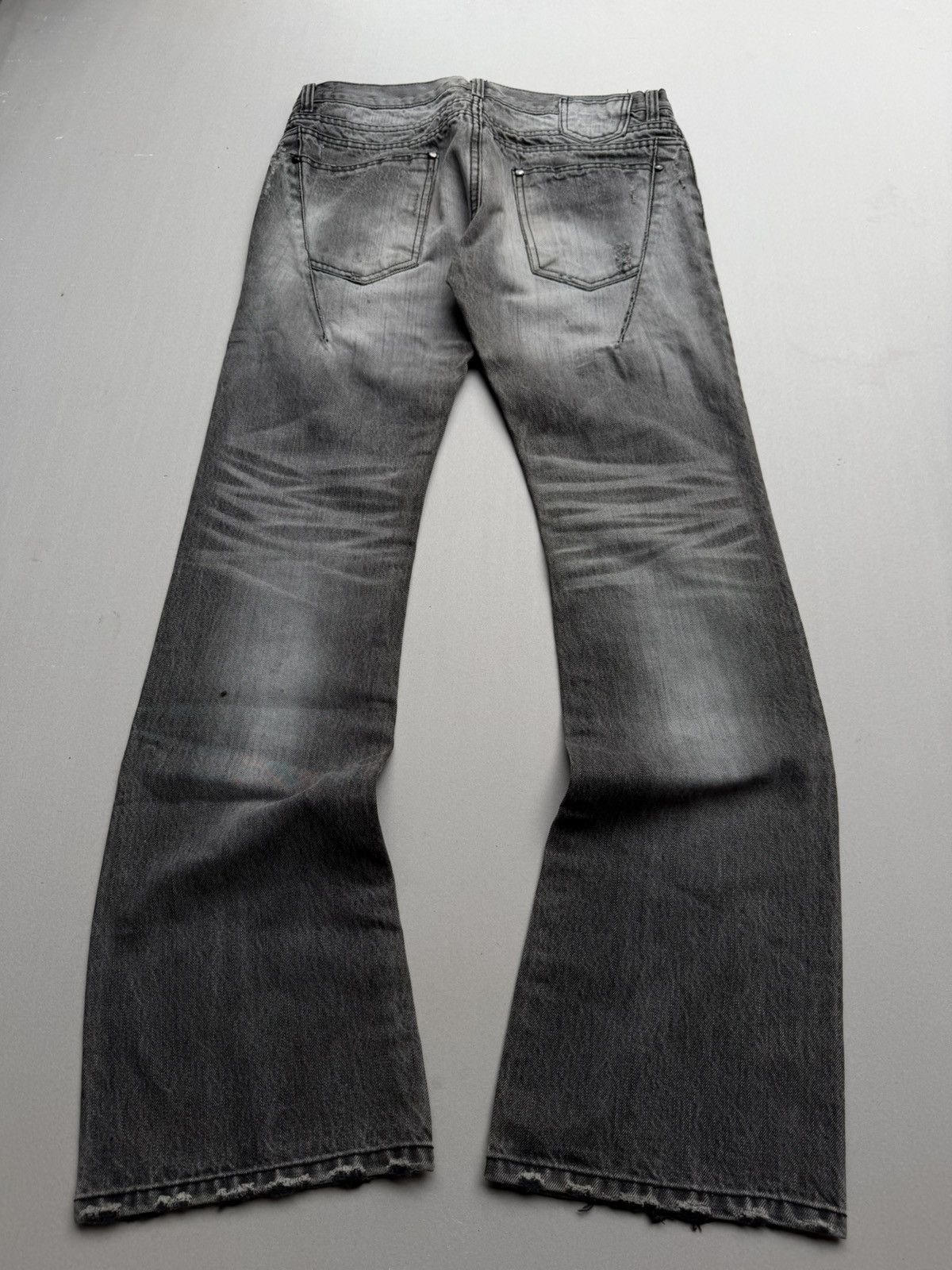 Neil Barrett lace-up flare jeans Size US 30 / EU 46 - 6 Thumbnail