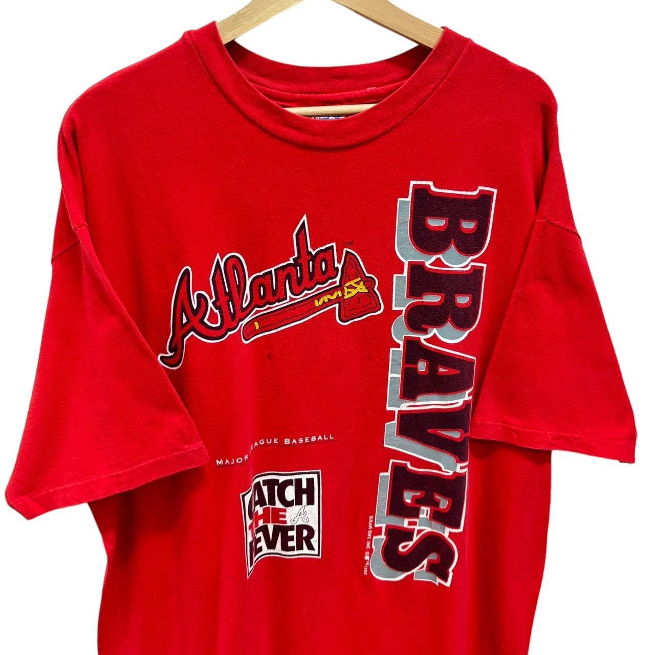 NFL × Vintage Vintage Atlanta Braves t-shirt size: XL Size US XL / EU 56 / 4 - 2 Thumbnail