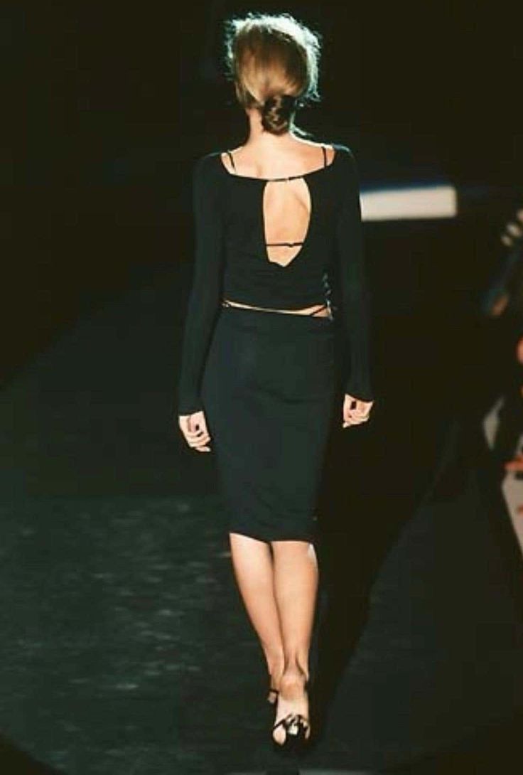 Tom Ford Gucci by Tom Ford runway 1998 Spring/Summer blouse top Size M / US 6-8 / IT 42-44 - 11 Thumbnail