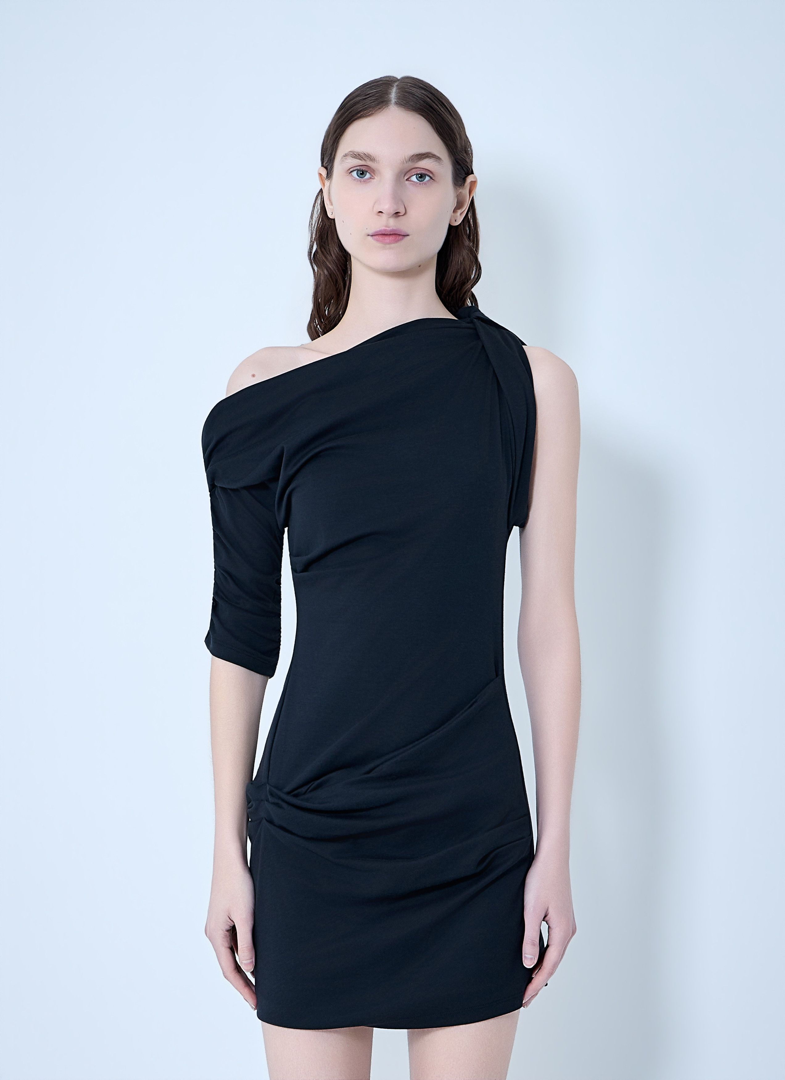 Jacquemus La Mini Robe Drapeado Mini Dress Size XS / US 0-2 / IT 36-38 - 1 Thumbnail