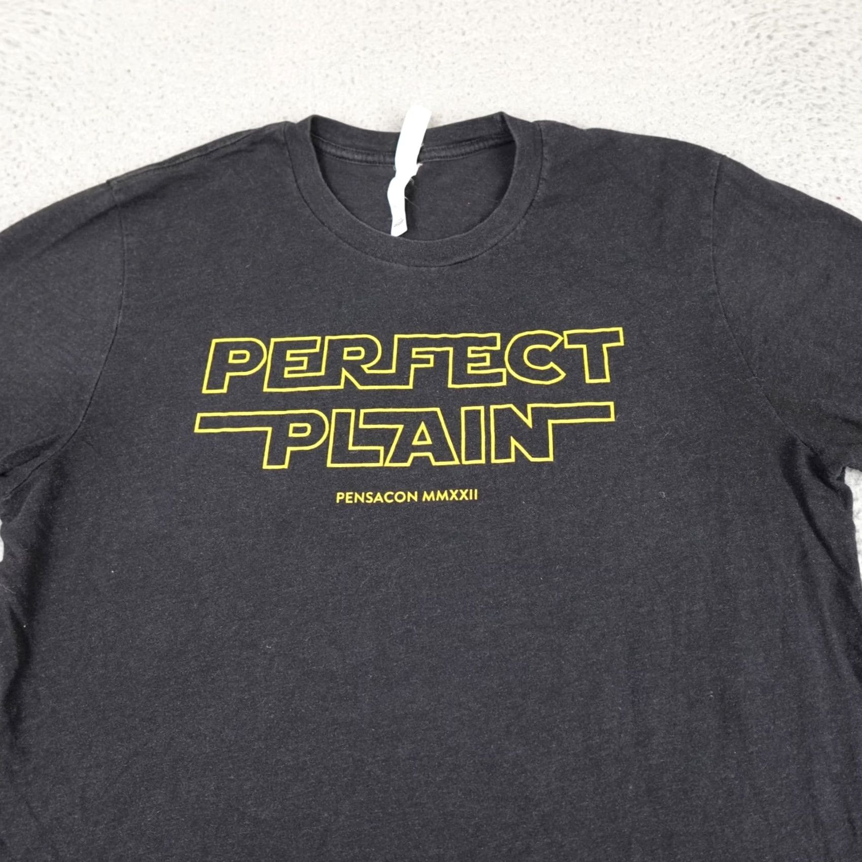 Vintage VINTAGE Perfect Plain Brewery Shirt Mens Large Black Pensacon Star Wars Convention Size US L / EU 52-54 / 3 - 3 Thumbnail