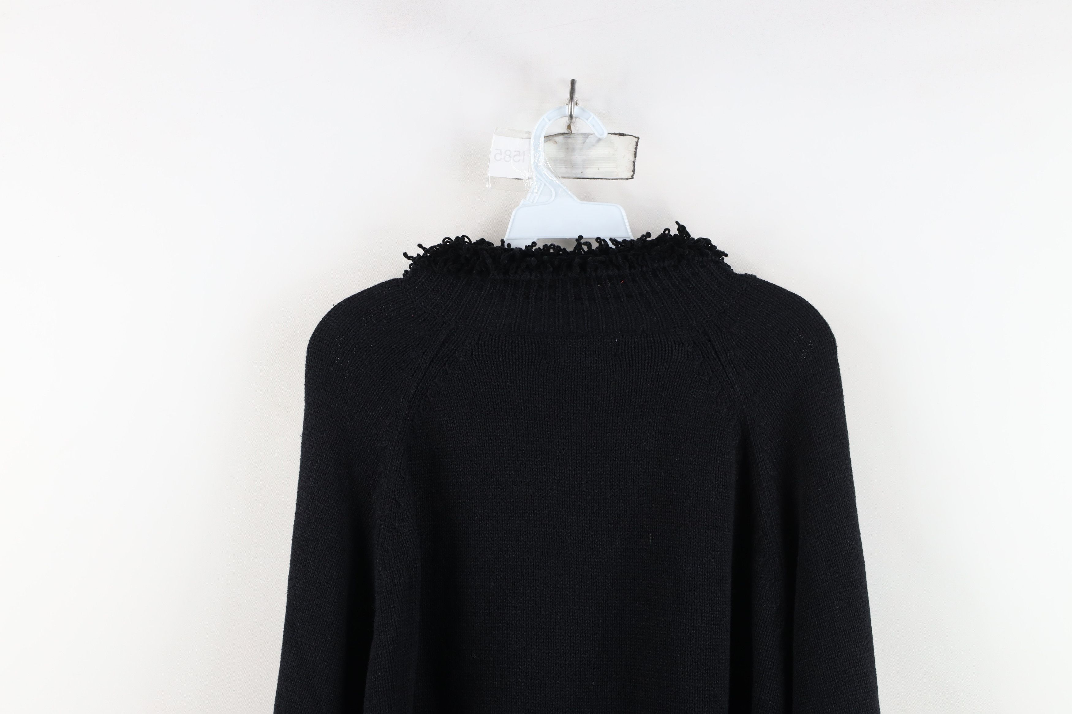 Vintage Vintage 90s Streetwear Cat Kitten Knit Cardigan Sweater Size L / US 10 / IT 46 - 12 Thumbnail