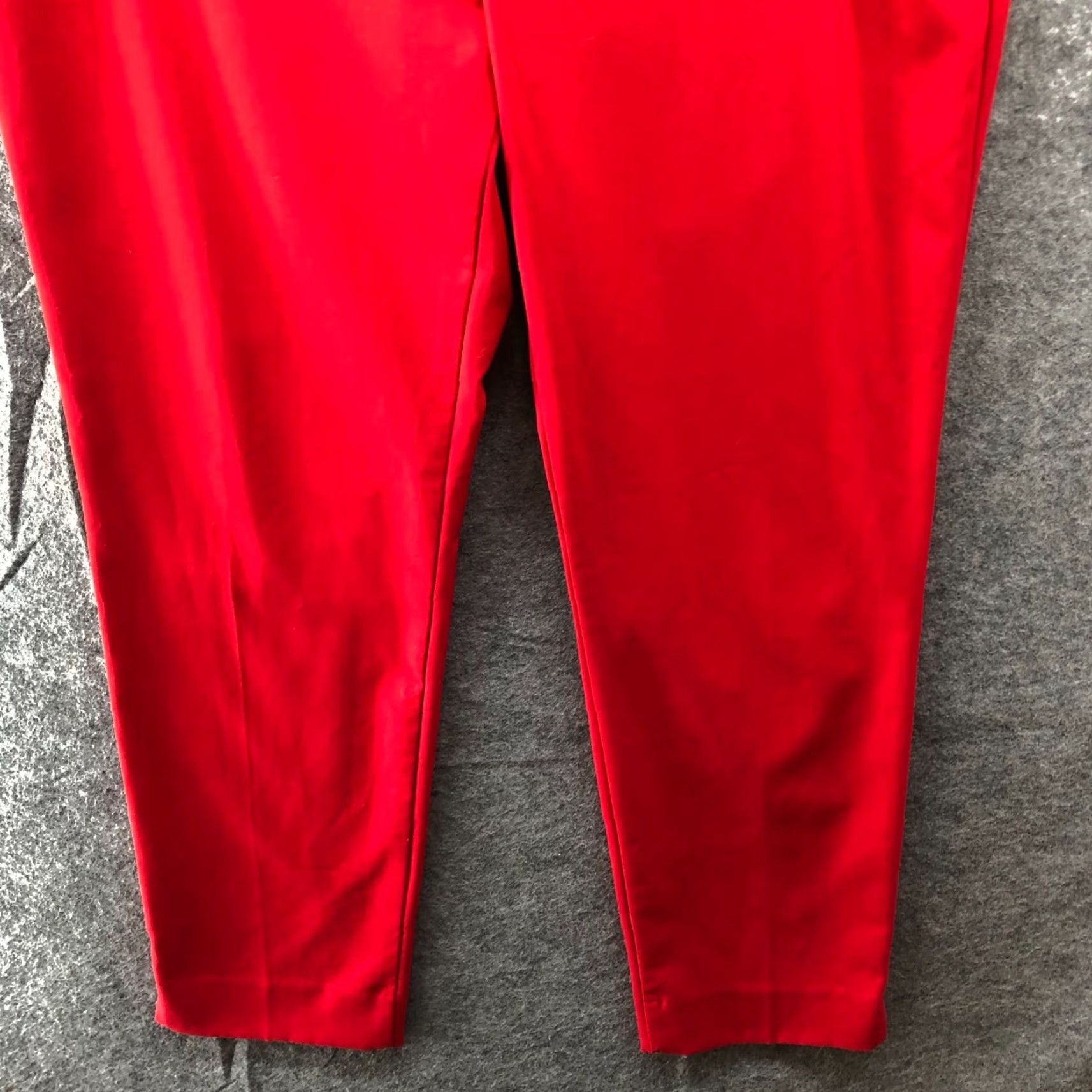 Zara Zara Red Dress Pants Womens 6 Tapered Leg Slim Fit Mid Rise Lightweight Dress Pants City Preppy Formal Women 6 Slim ZZ Size 28" / US 6 / IT 42 - 4 Thumbnail