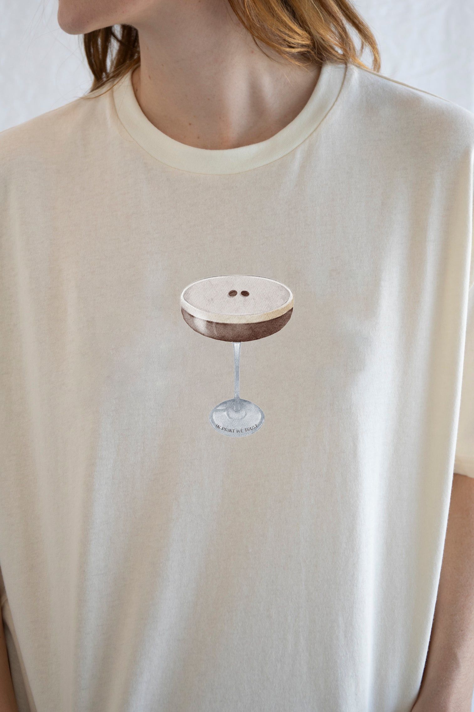Vintage Espresso Martini Tee Size L / US 10 / IT 46 - 1 Thumbnail