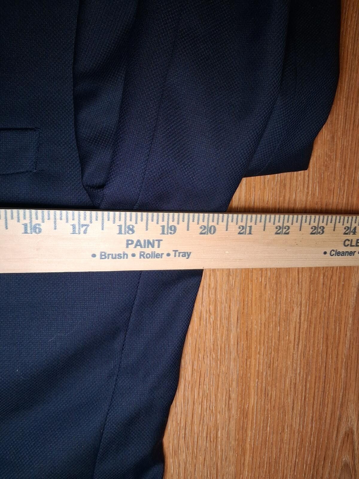 Hart Schaffner Marx Hart Schaffner Marx Blazer Mens 39L Navy Gold Buttons Wool Size 40R - 11 Thumbnail