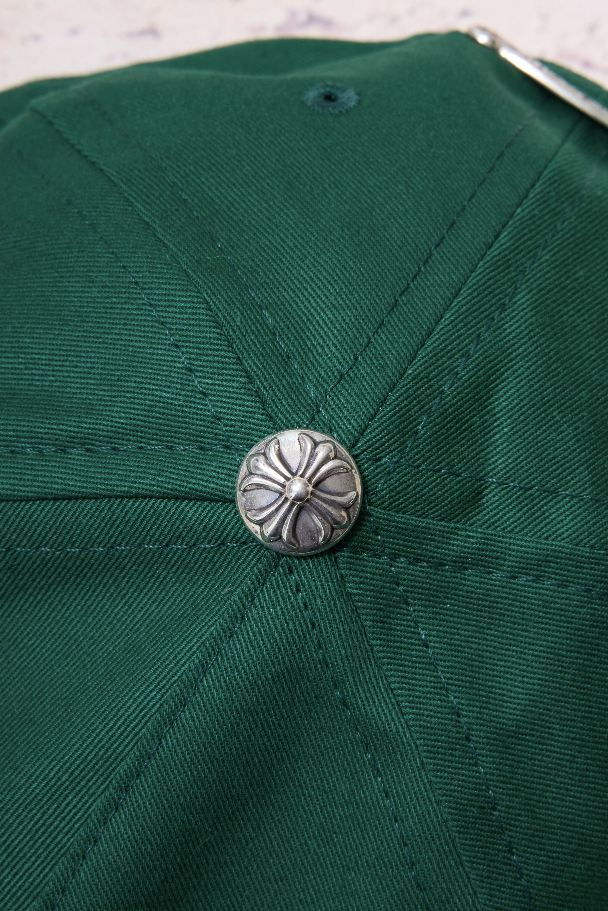 Chrome Hearts CHROME HEARTS UNSTRUCTURED Space patch trucker hat green Size ONE SIZE - 2 Thumbnail