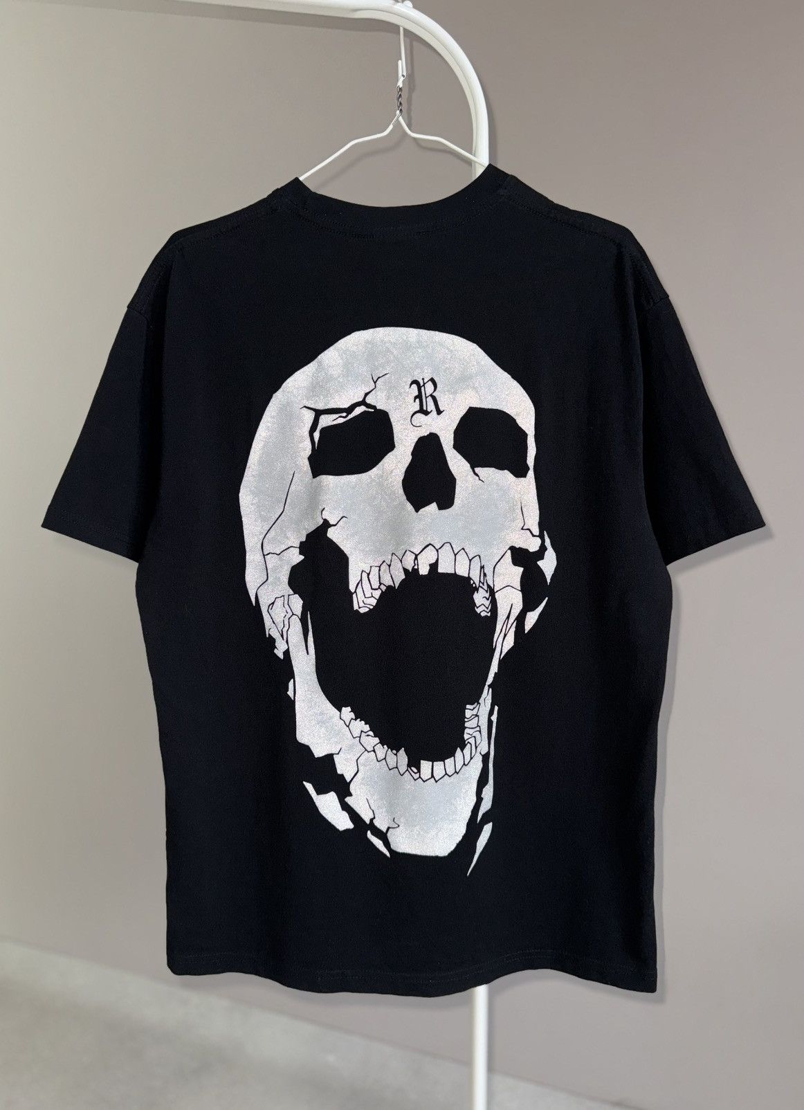 Other Revenge Bones Xxxtentacion Reflective Logo Tee T-shirt Black Size US M / EU 48-50 / 2 - 4 Thumbnail