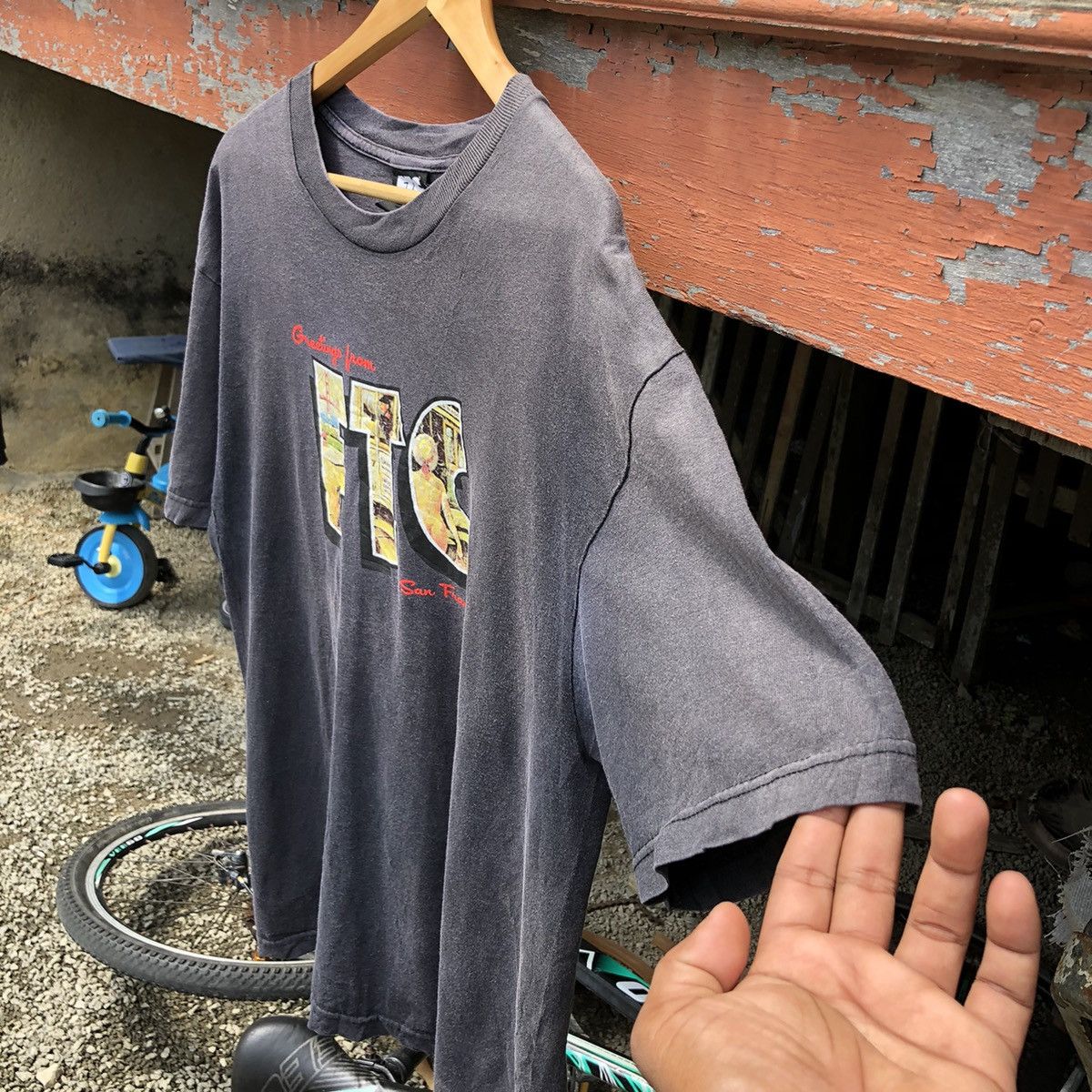 FTC 💢Sunfaded💢 Vintage FTC Skate San Francisco Tee Size US L / EU 52-54 / 3 - 12 Thumbnail