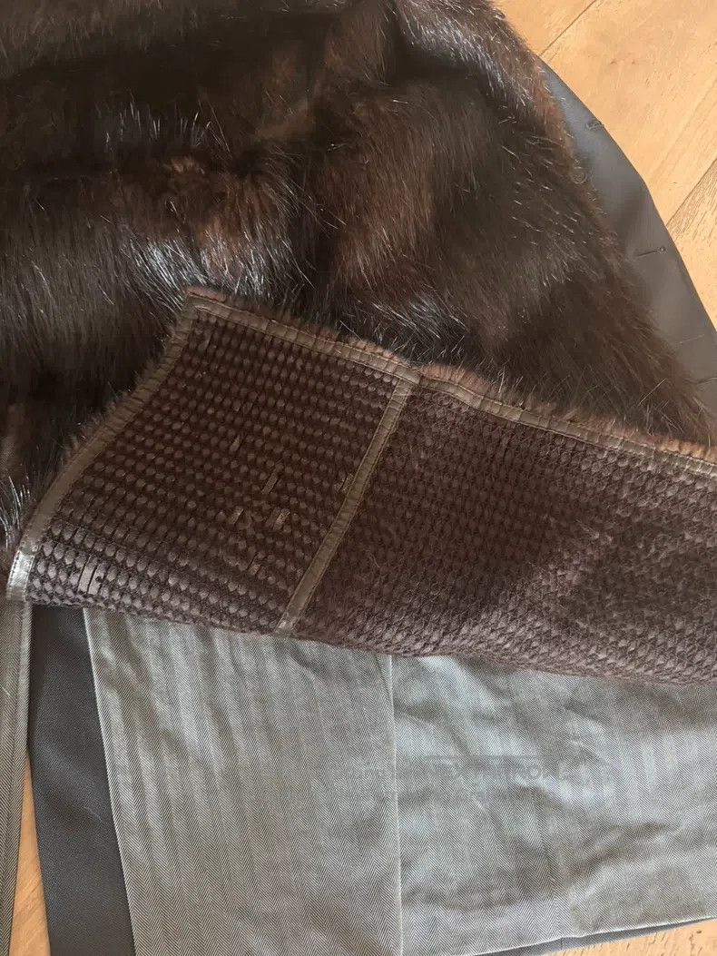 Fendi Fendi Beaver fur lined removable coat Size US L / EU 52-54 / 3 - 4 Thumbnail