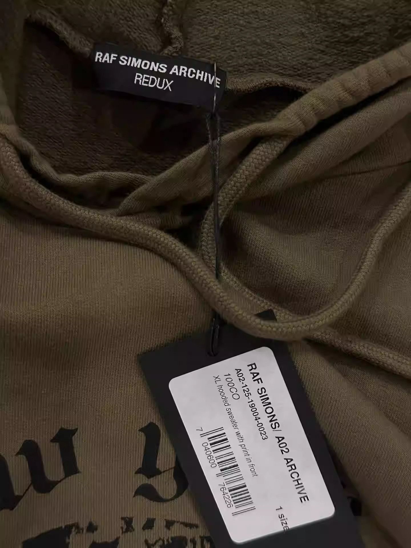 Raf Simons Raf simons 02 archive redux hoodie-2505 Size US S / EU 44-46 / 1 - 5 Thumbnail